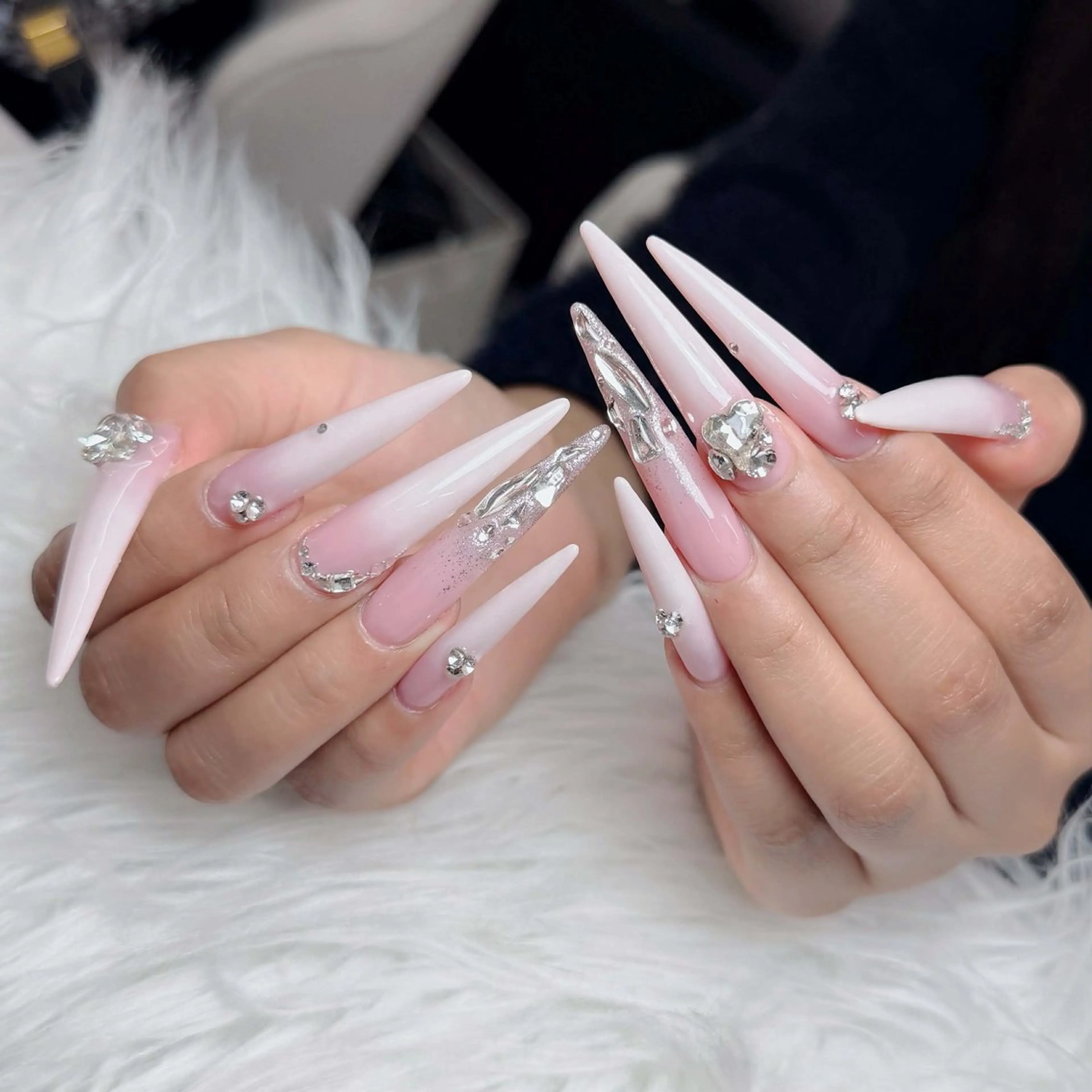 ネイル アートネイル 韓国ネイル 持ち込み ワンホンネイル ハンドネイル Lenie Nail Salonのネイルデザイン