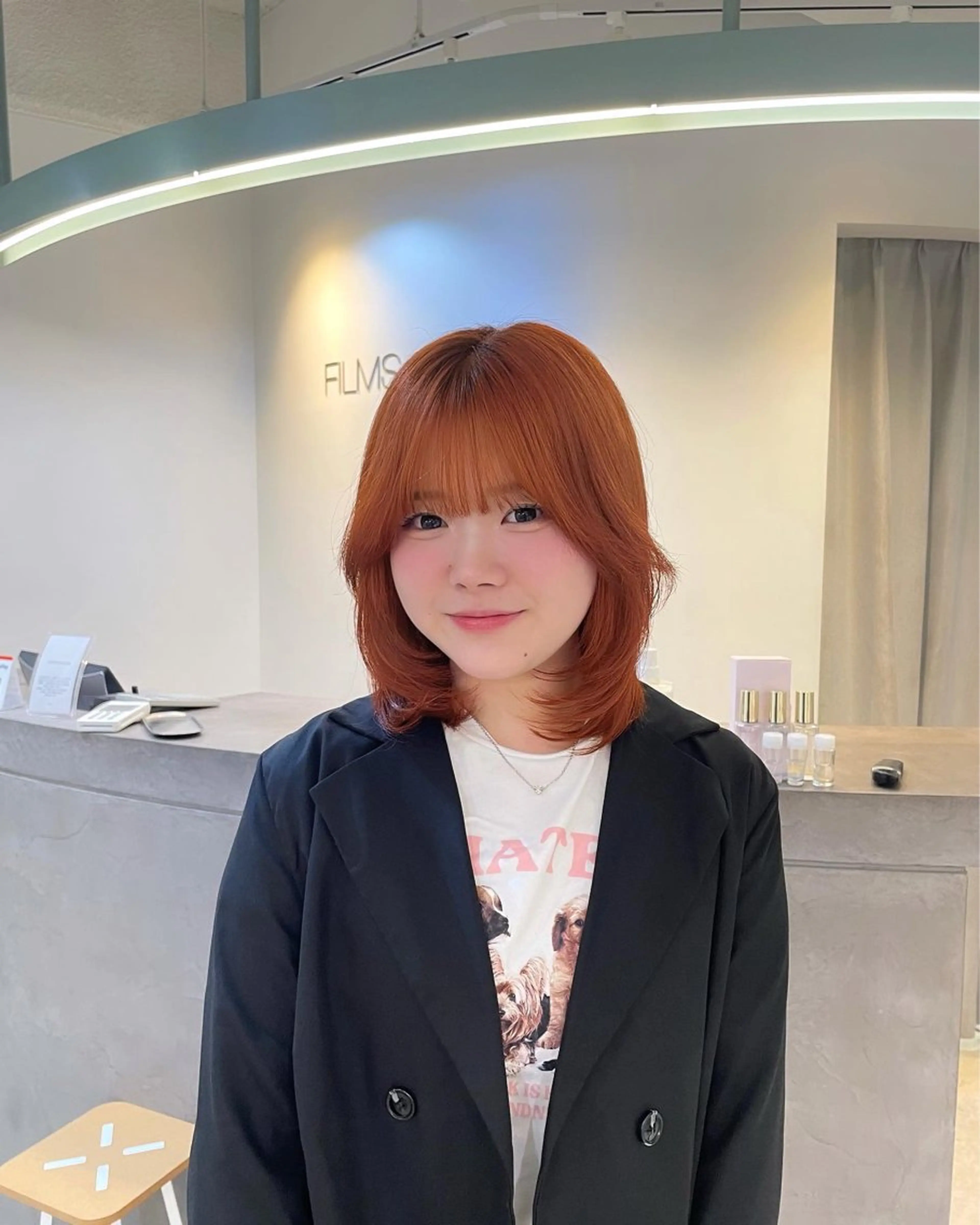 ミディアム 🎀 liz🎀のヘアスタイル