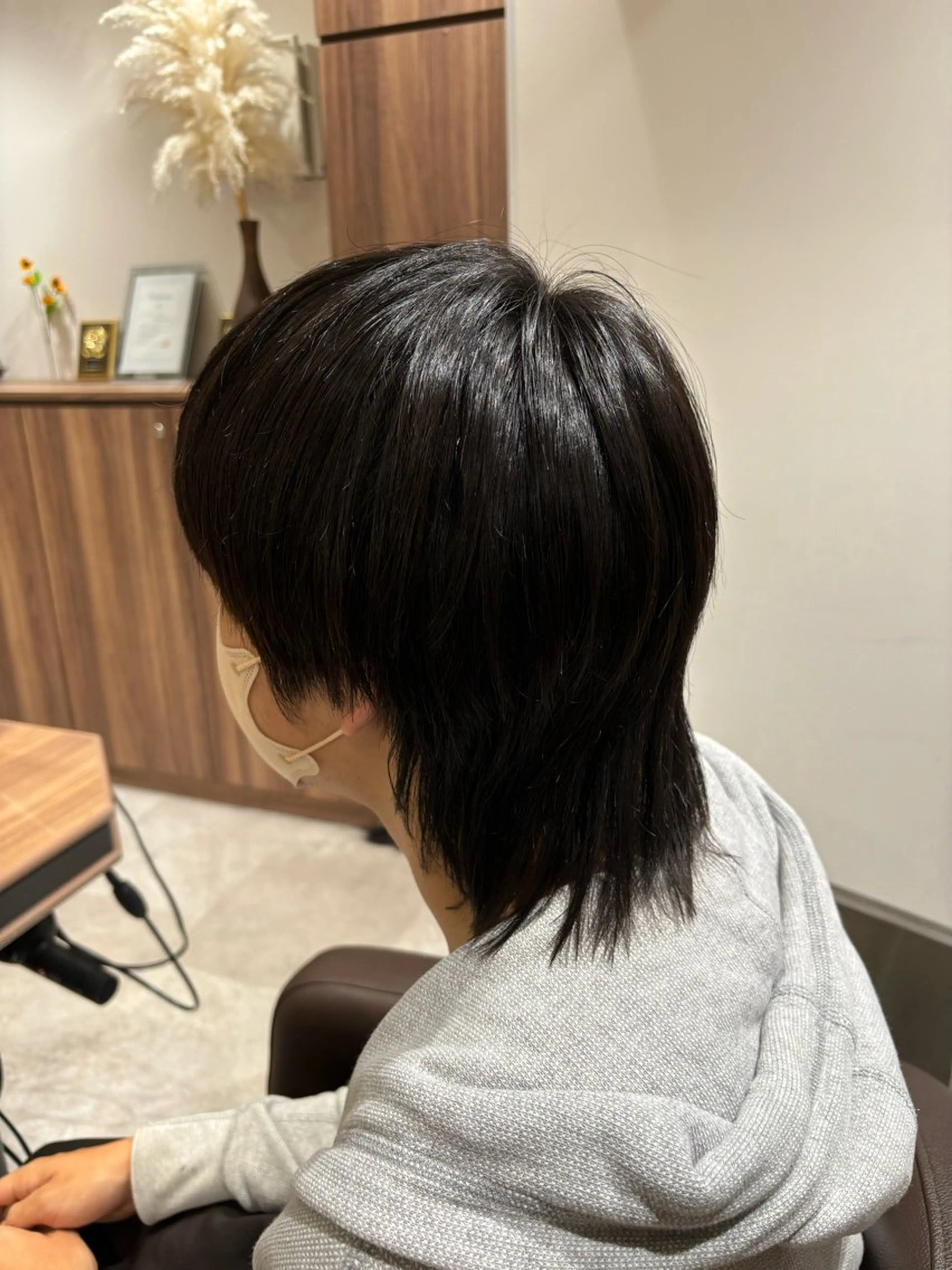 ショート メンズ メンズウルフカット ウルフカット 山田 悠朱里のヘアスタイル