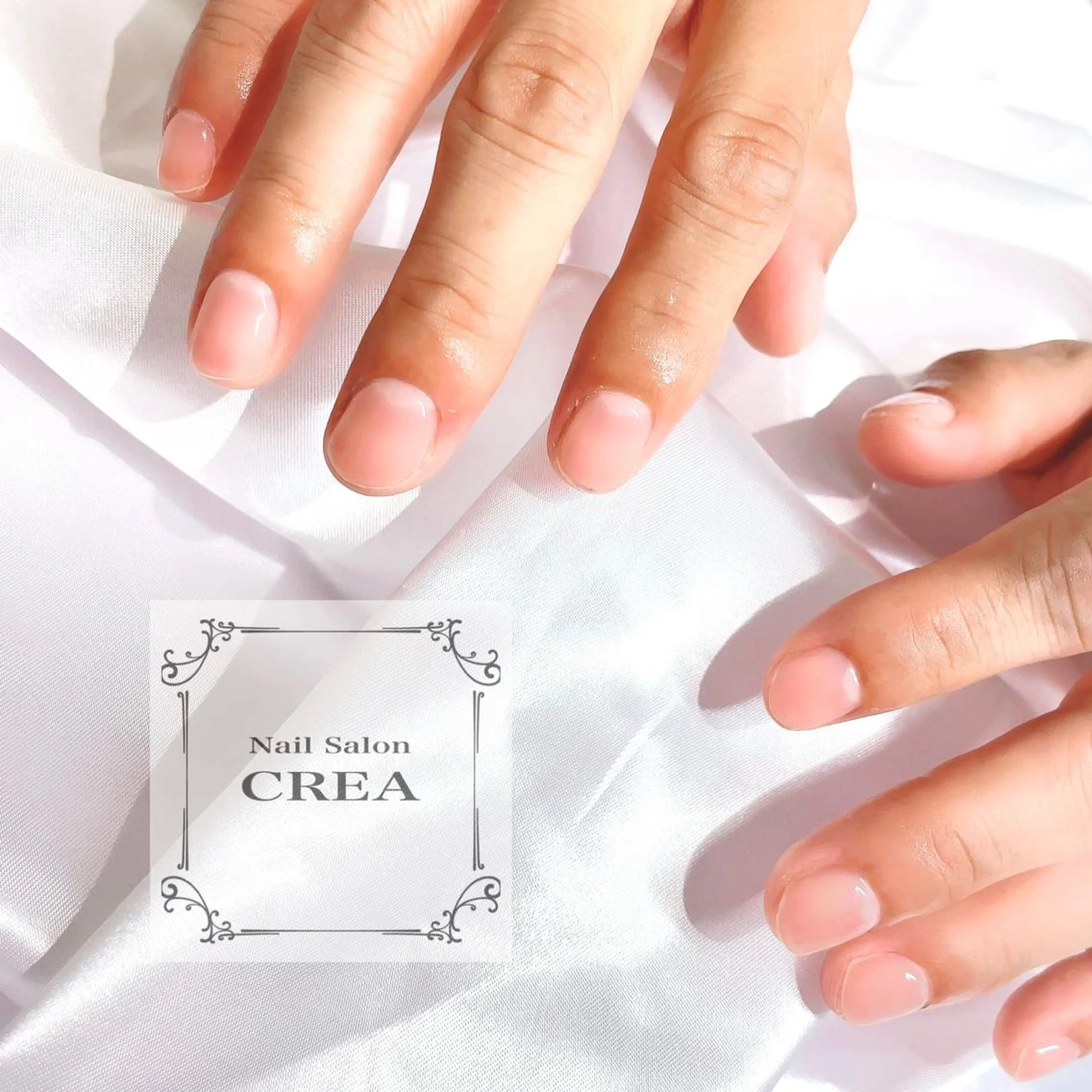 ネイル クリアネイル ジェルネイル メンズネイル NailSalon CREAのネイルデザイン