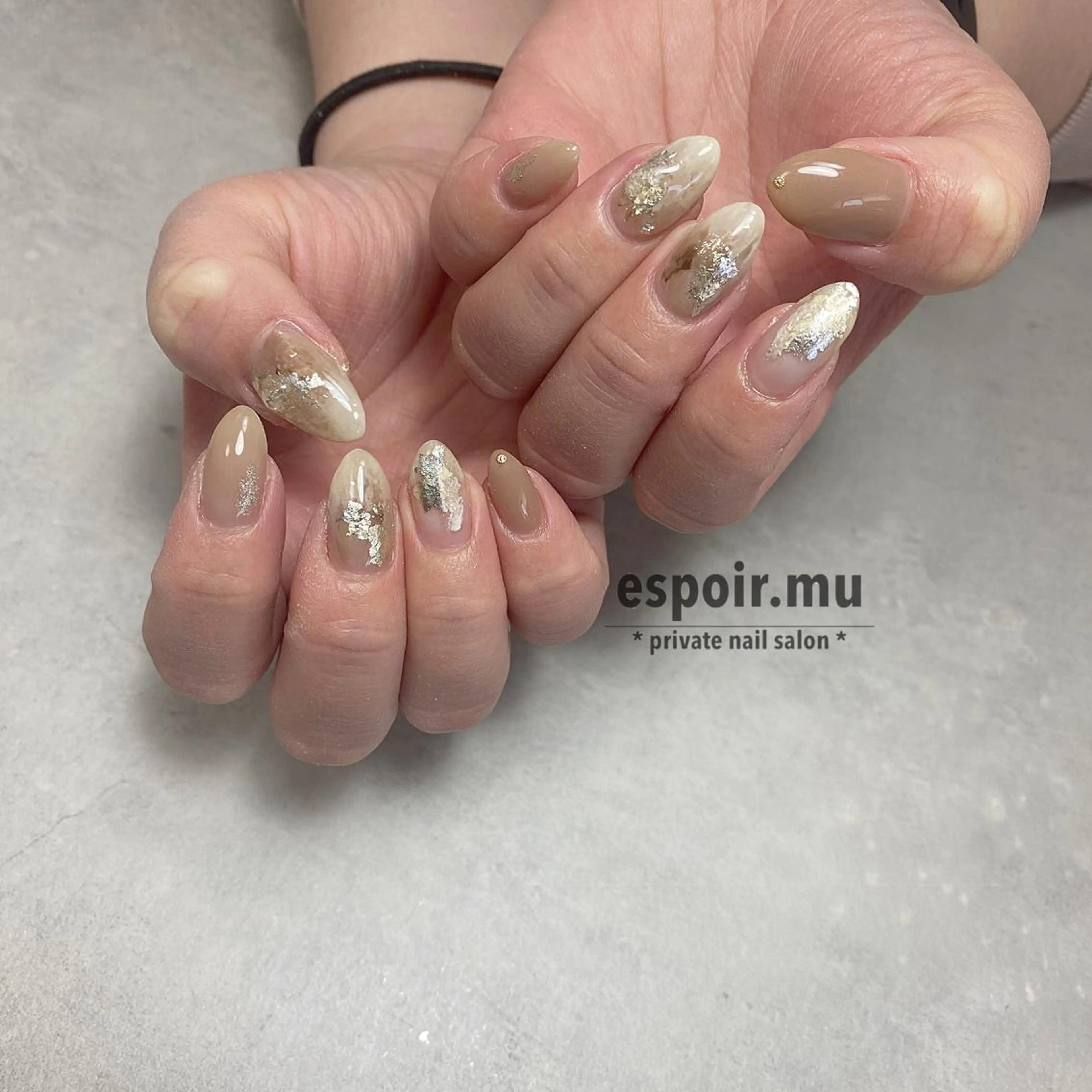 ミディアム ネイル espoir. muのネイルデザイン