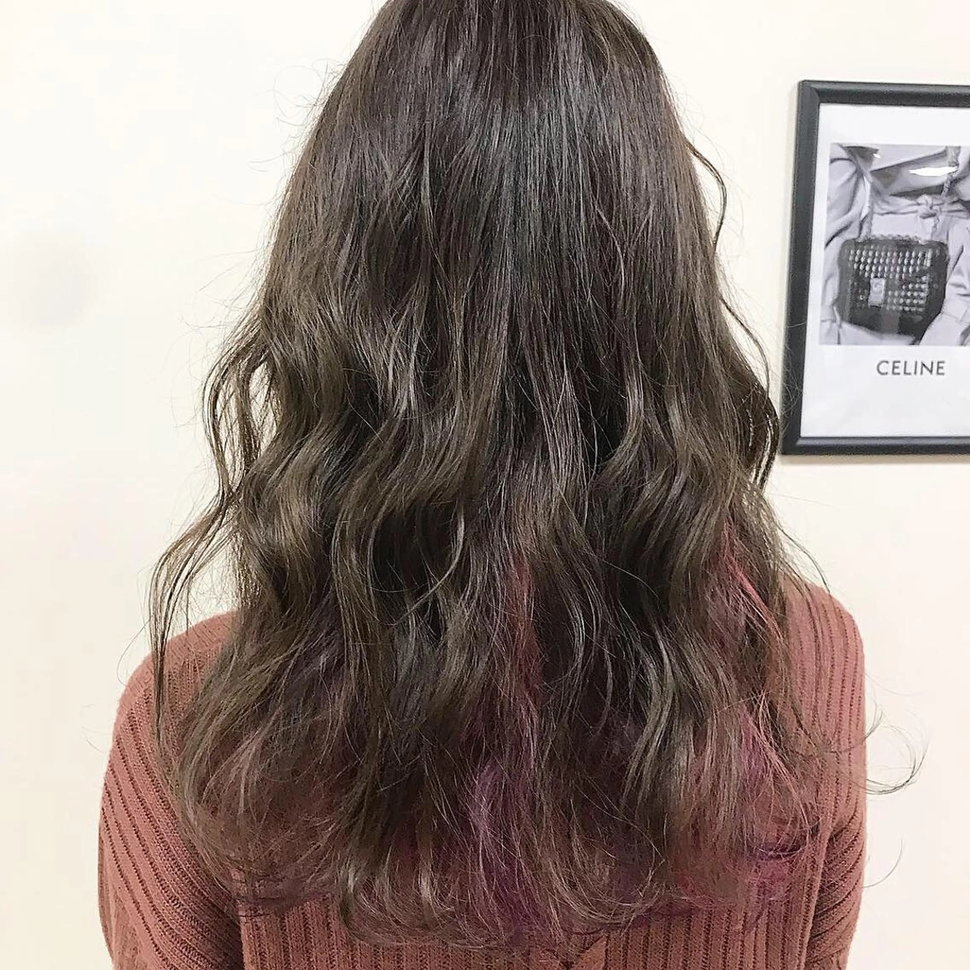 ロング カラー Lien 深井店のヘアスタイル