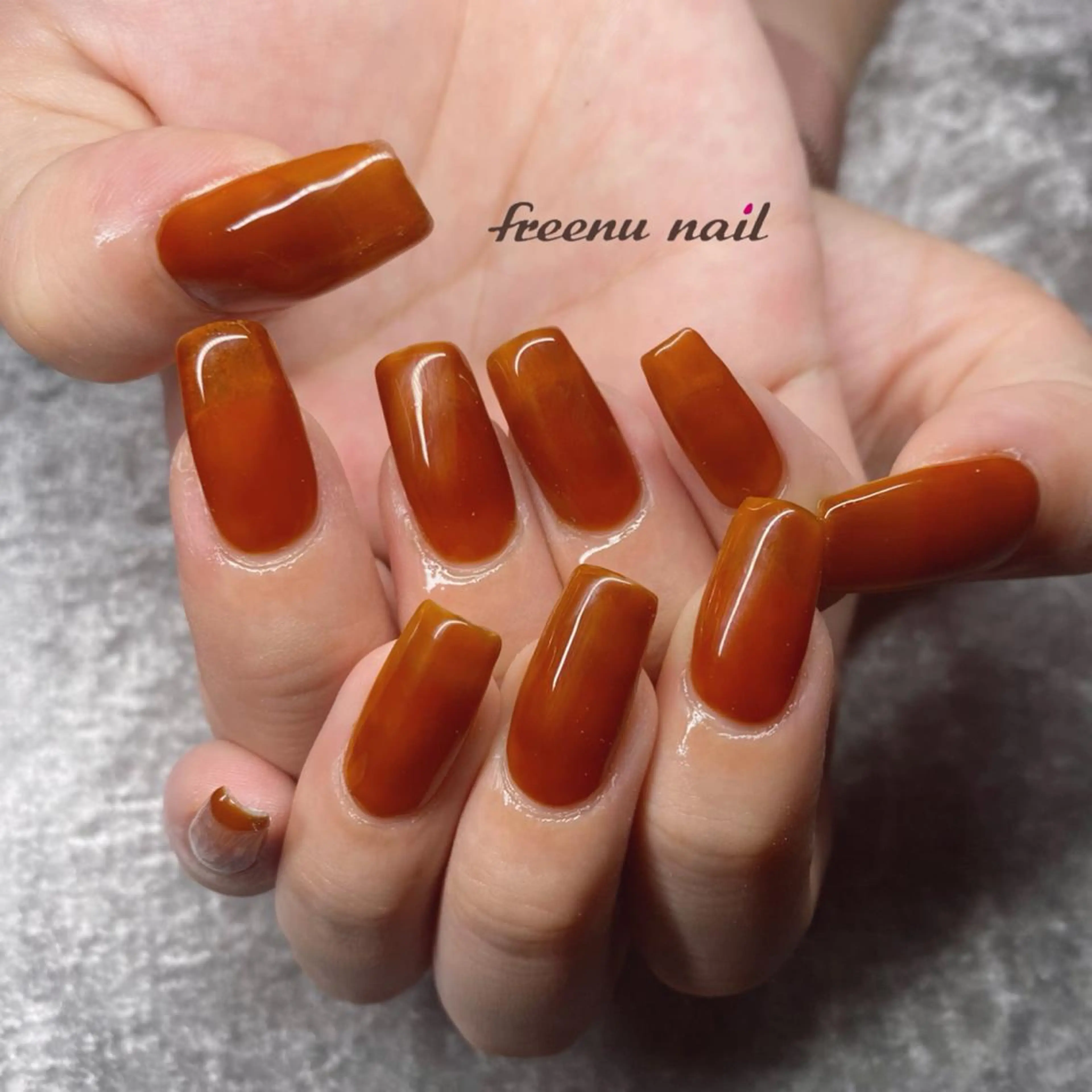 ネイル ワンカラーネイル ハンドネイル freenu nail【24H】のネイルデザイン