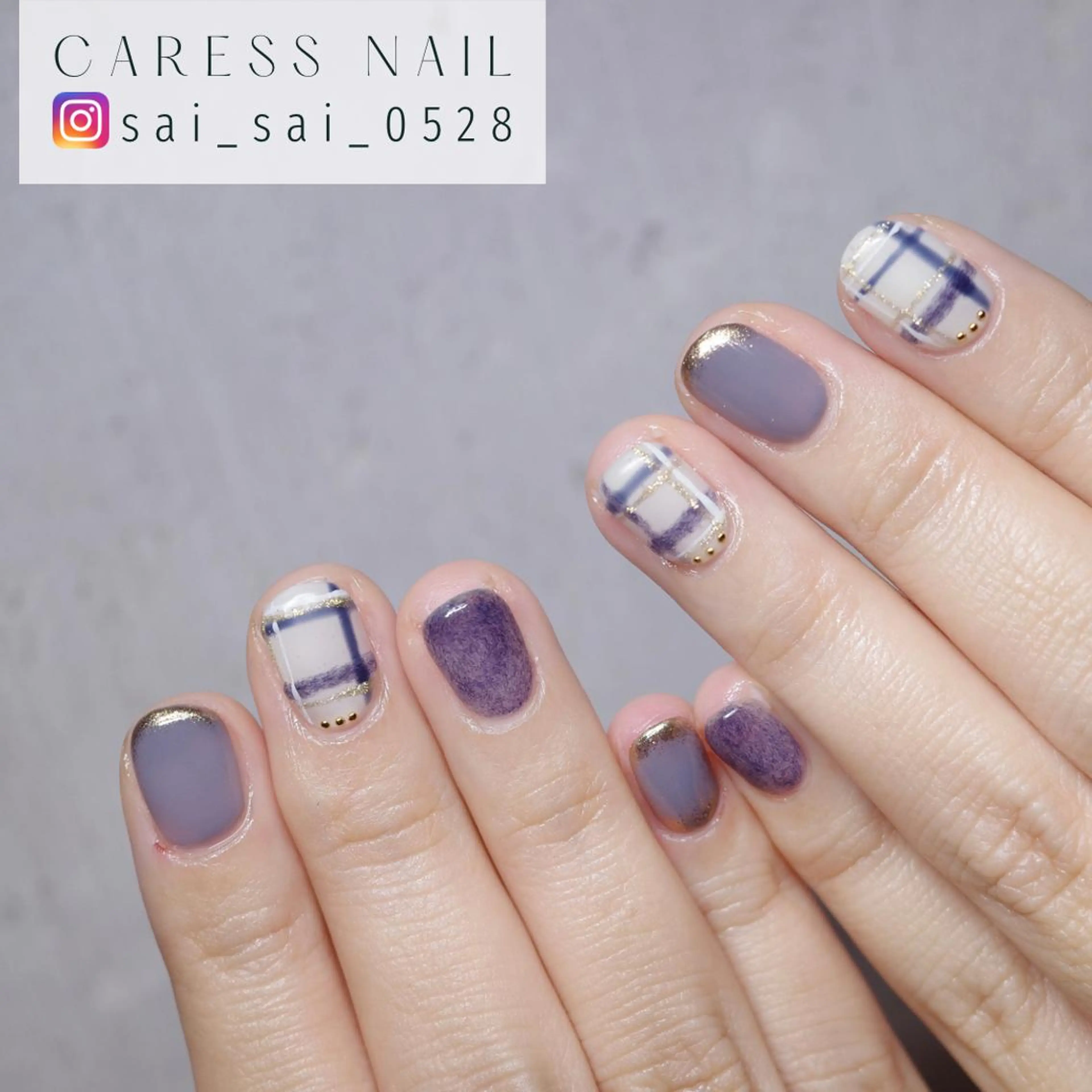 ネイル caress  nail カレスネイル　代々木上原所属・カレスネイル さいのネイルデザイン