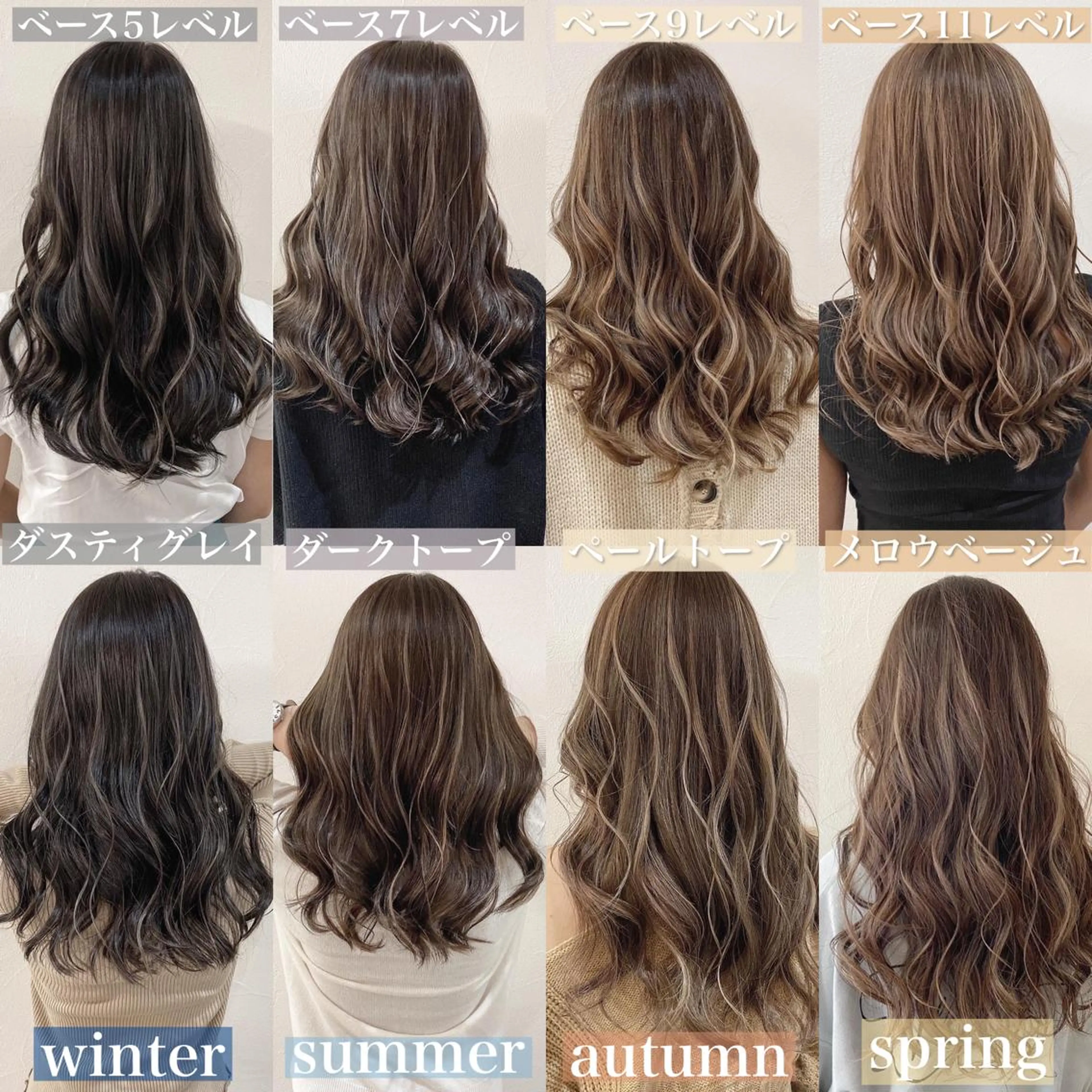 セミロング カラー ハイライトカラー ハイライト カット ヘアカラー ハイライト／髪質改善 裕樹のヘアスタイル