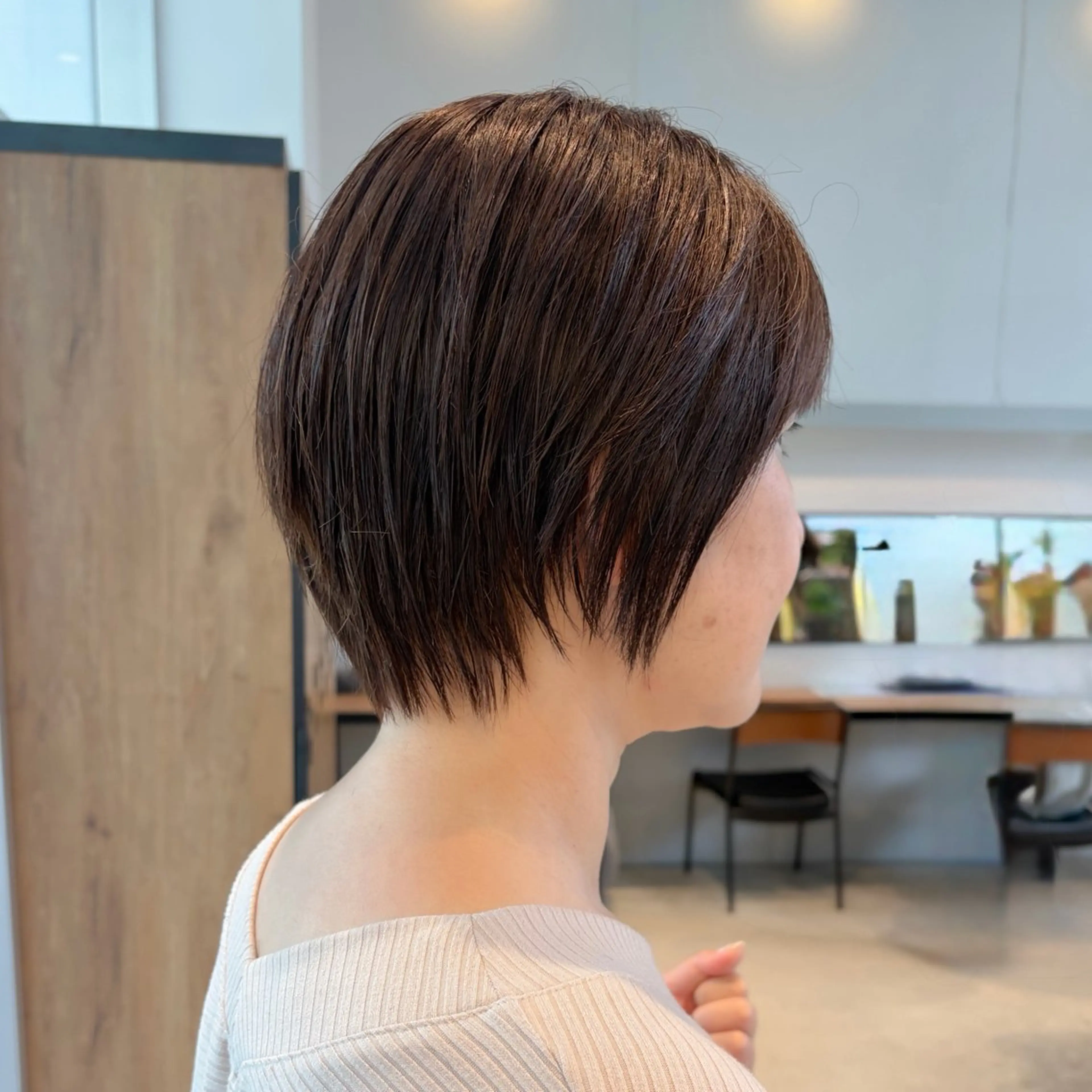 ショート ショートヘア Ayaka/ショート /レイヤー/パーマのヘアスタイル