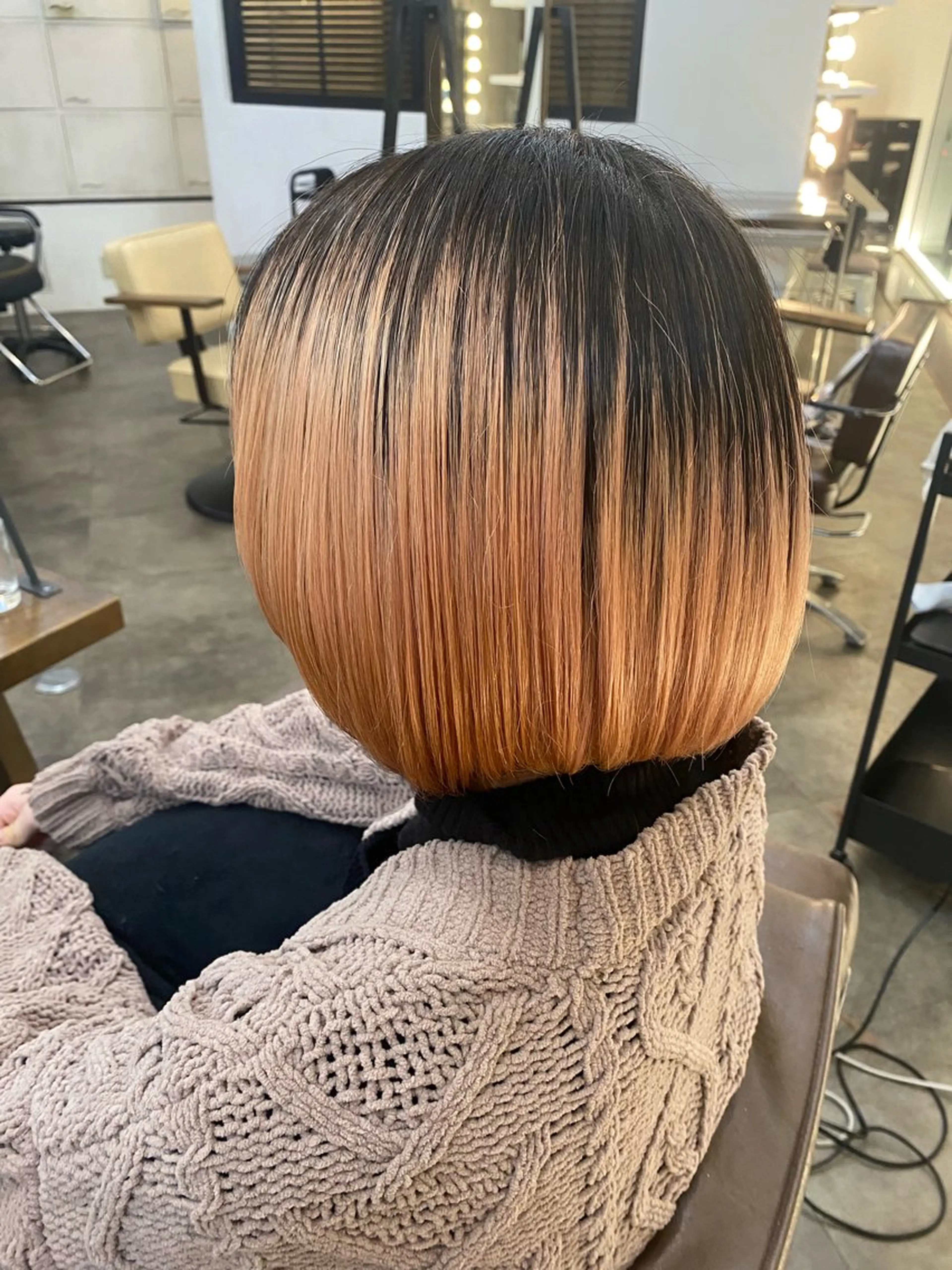 ショート ボブ 浅井 海斗のヘアスタイル