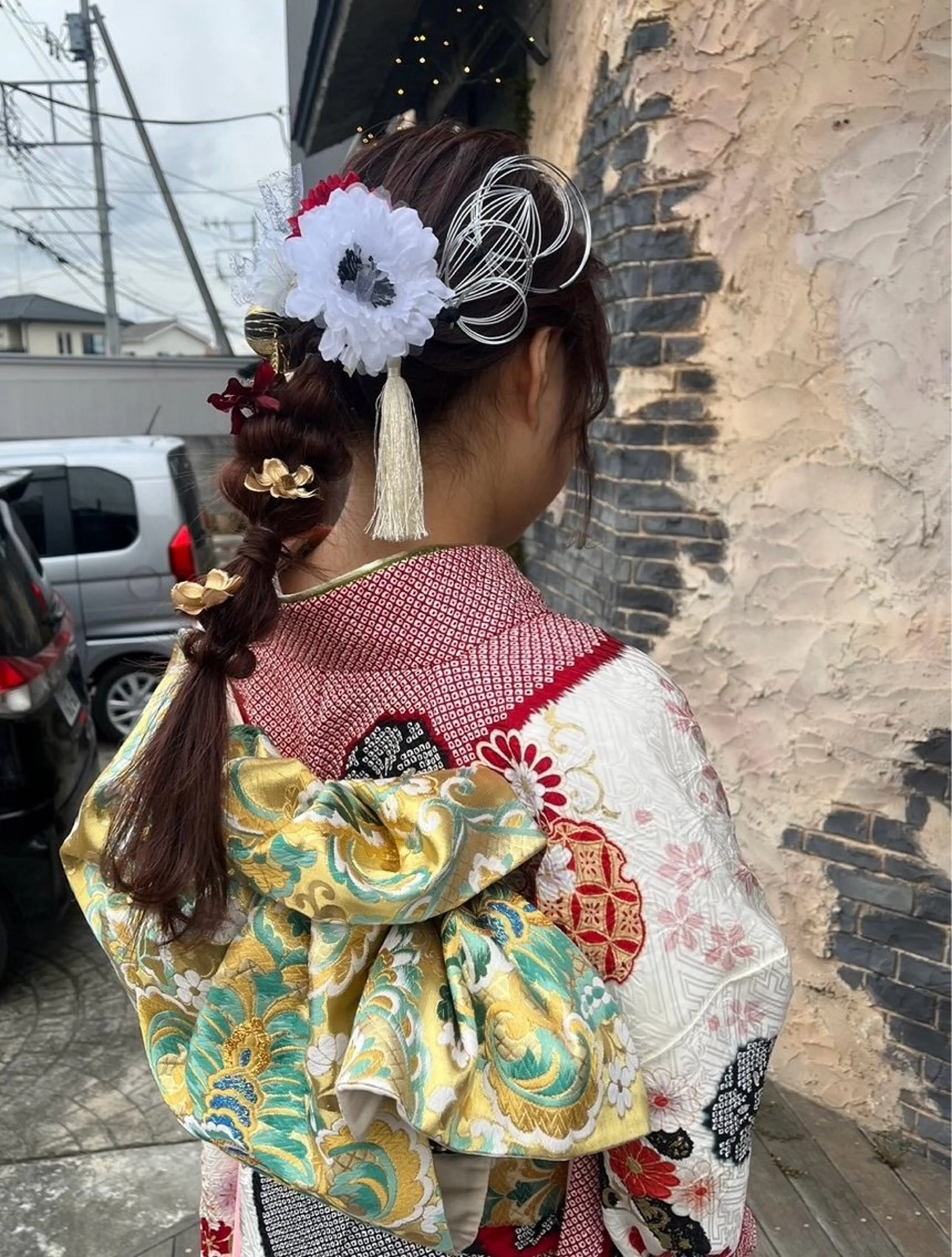 ロング ヘアアレンジ 成人式 🦖ノザワ リンカ🦖のヘアスタイル