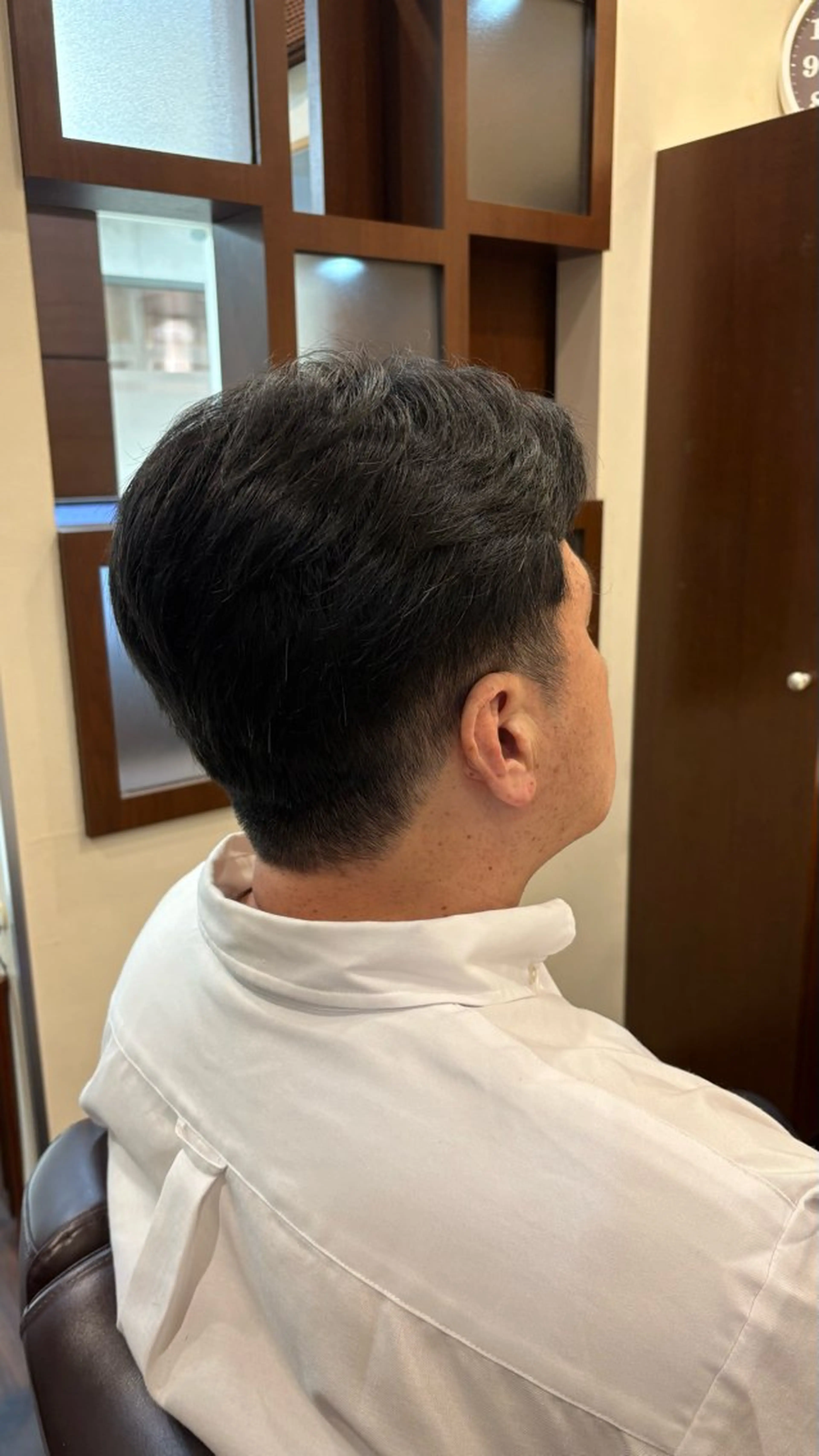 ミディアム メンズ コンダ フウマのヘアスタイル