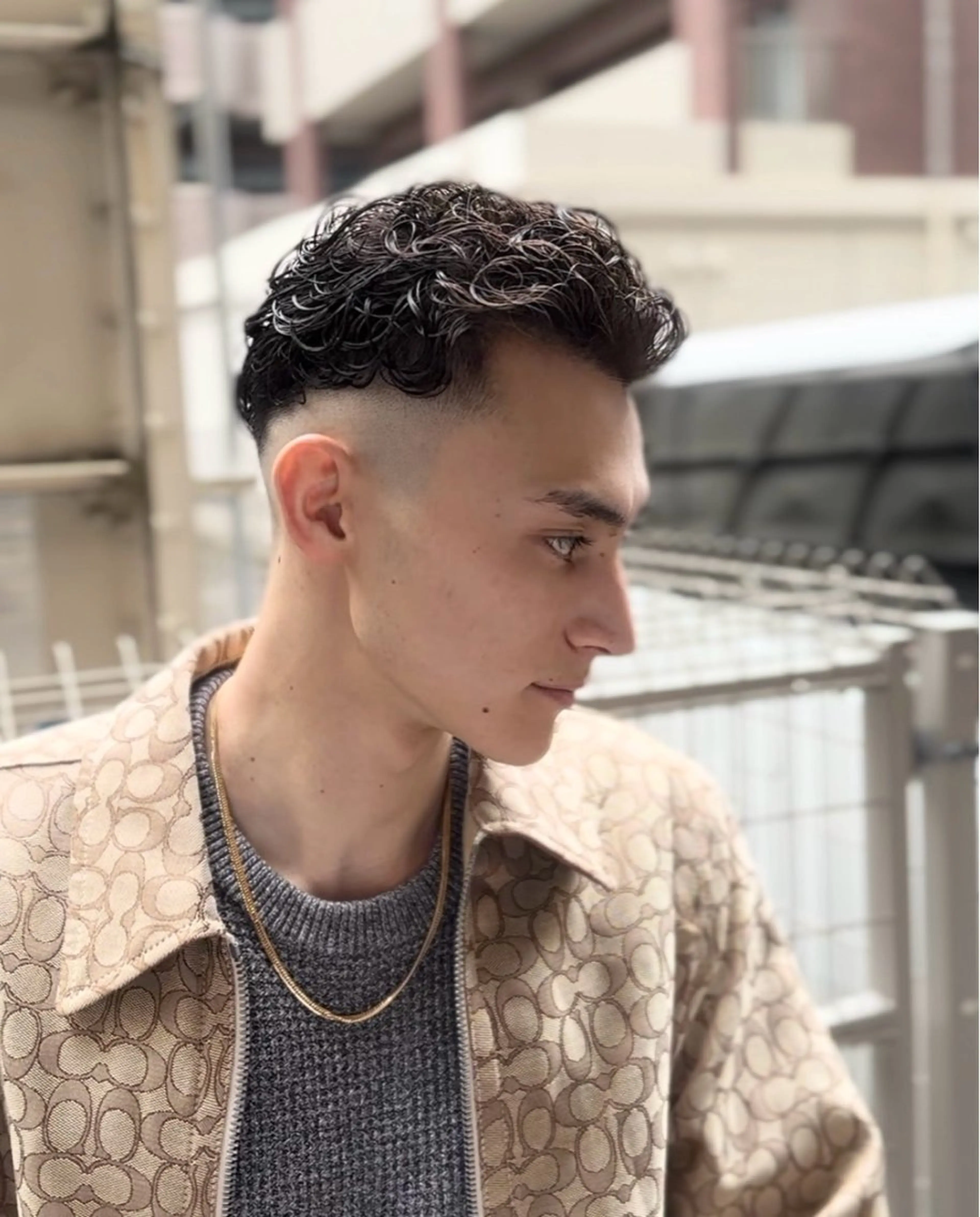 パーマ カット パーマ 中沢 響貴のヘアスタイル