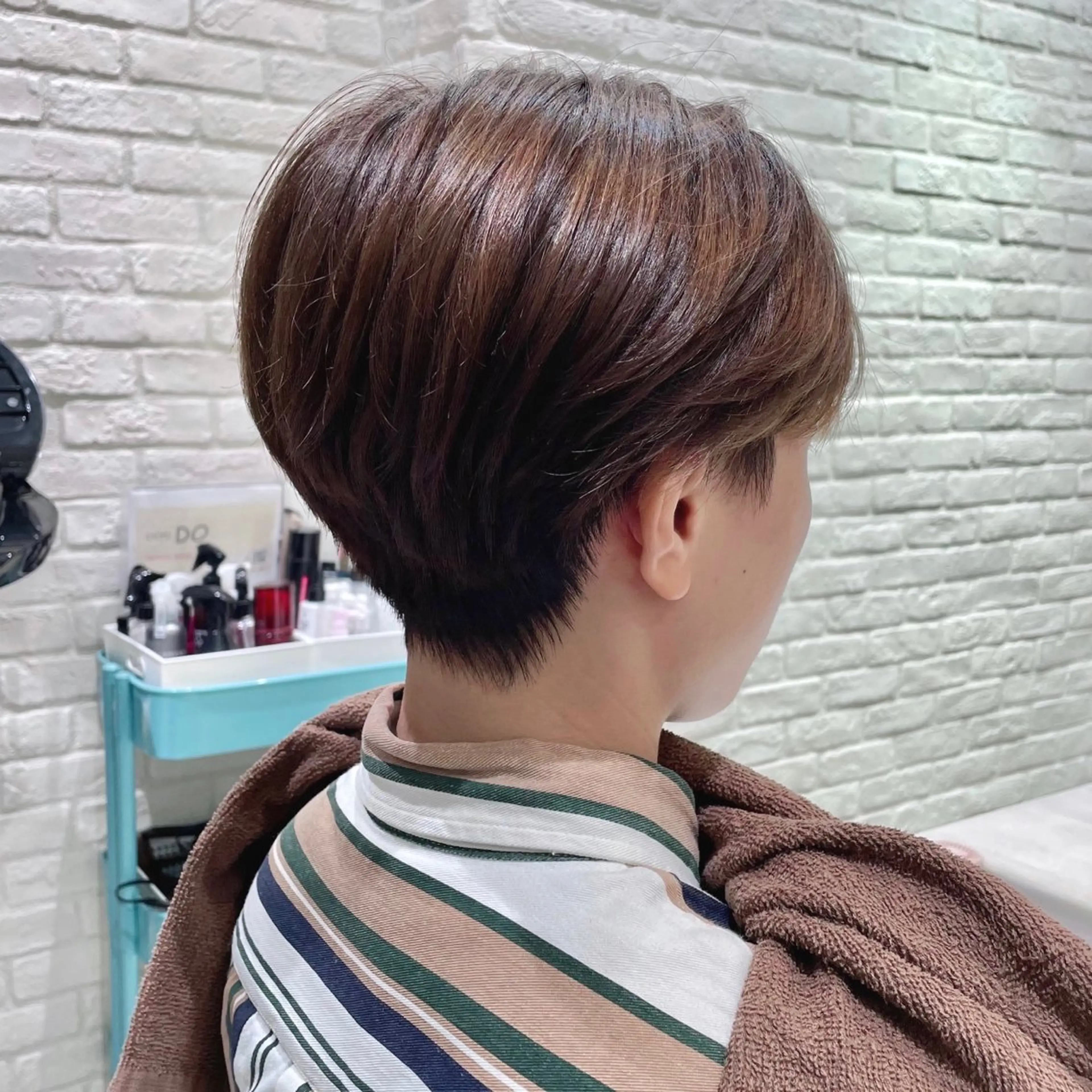 ショート パーマ ヘアアレンジ メンズ パク・ボミン小野リエ 韓国ハーフ🦊のその他イメージ