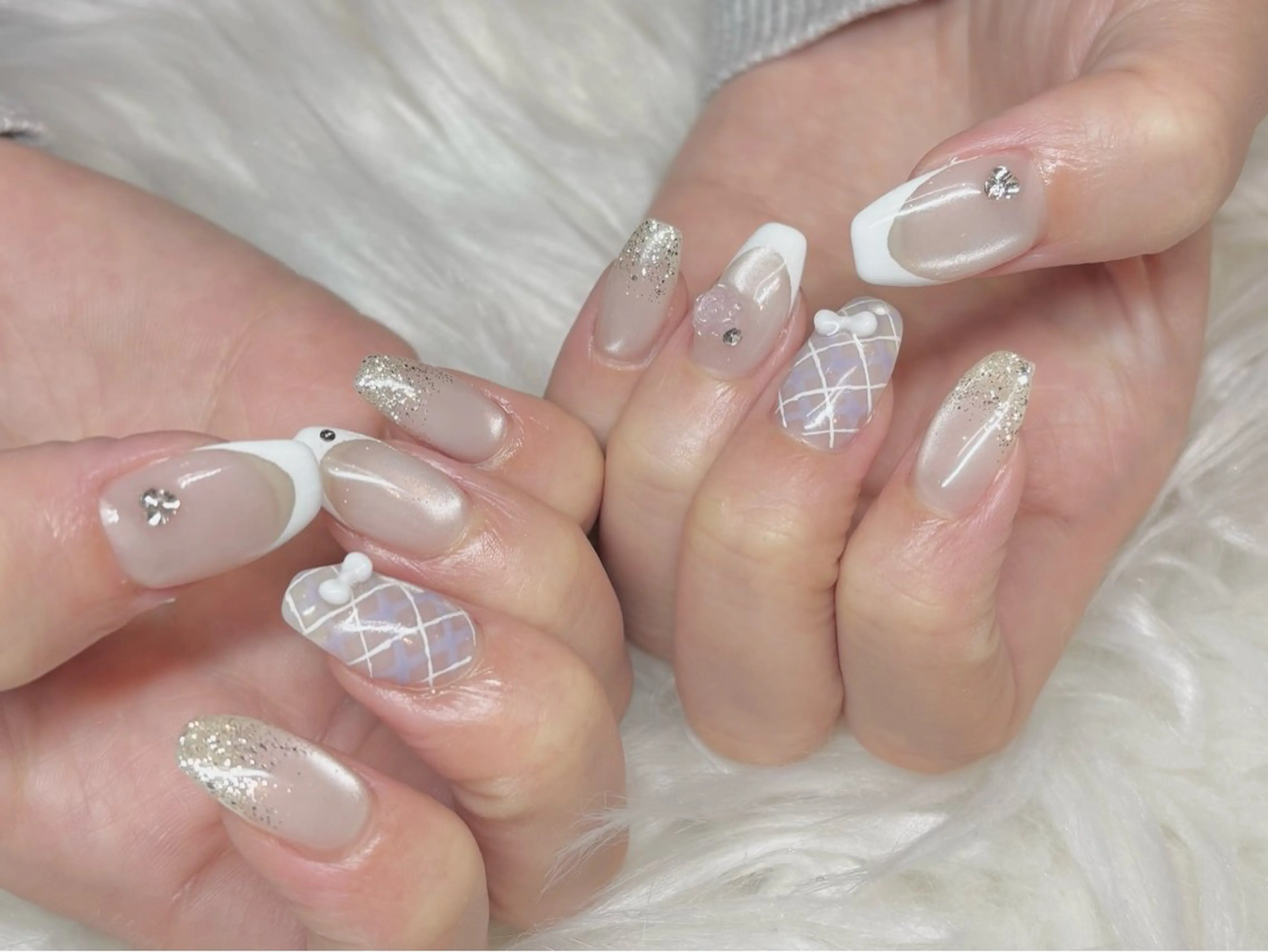 ネイル ハンドネイル Bianca大名店 WATANABEのネイルデザイン