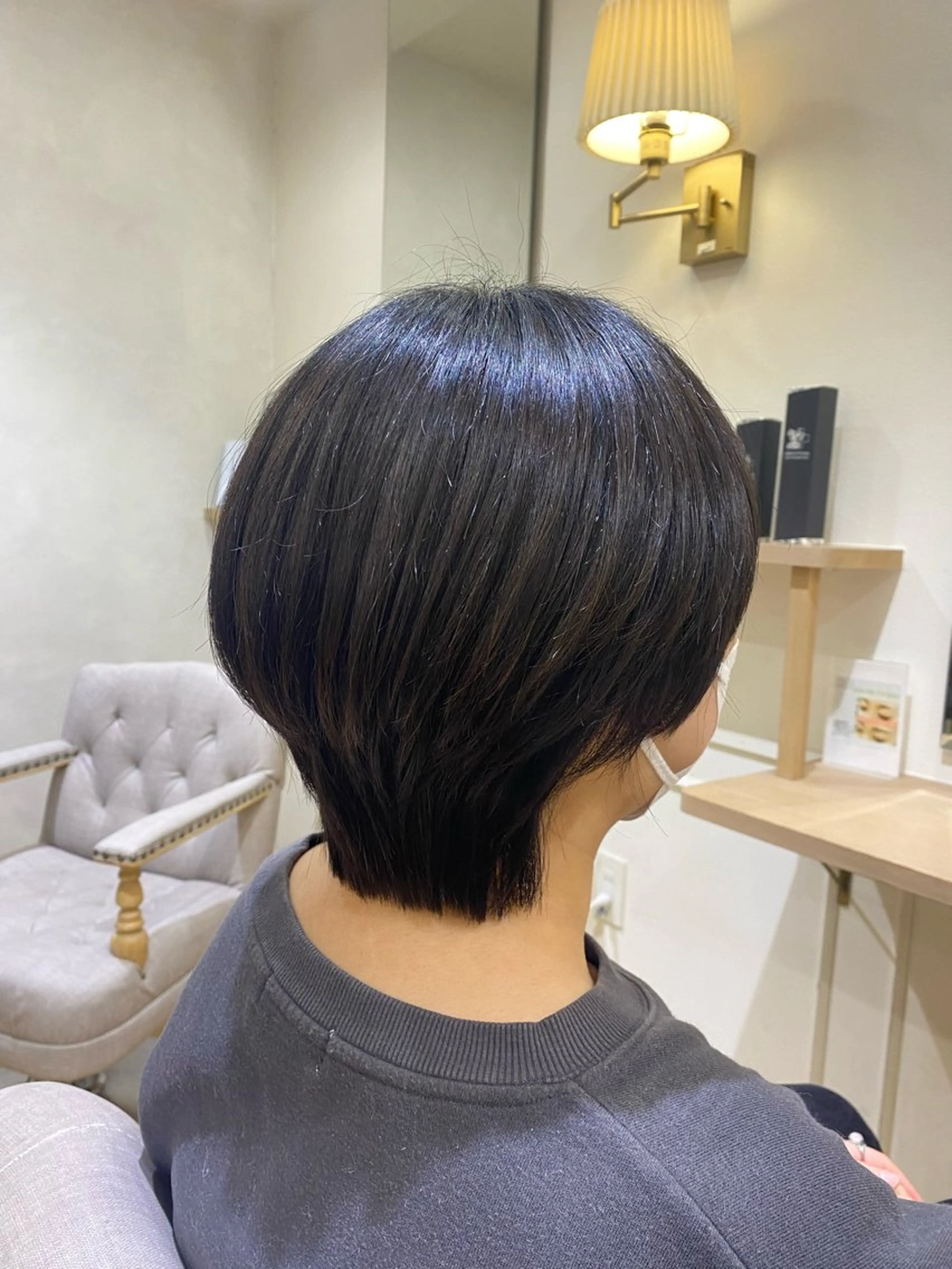 ショート ショートヘア 韓国ヘア・カラー 🩵SHIZUKUのヘアスタイル