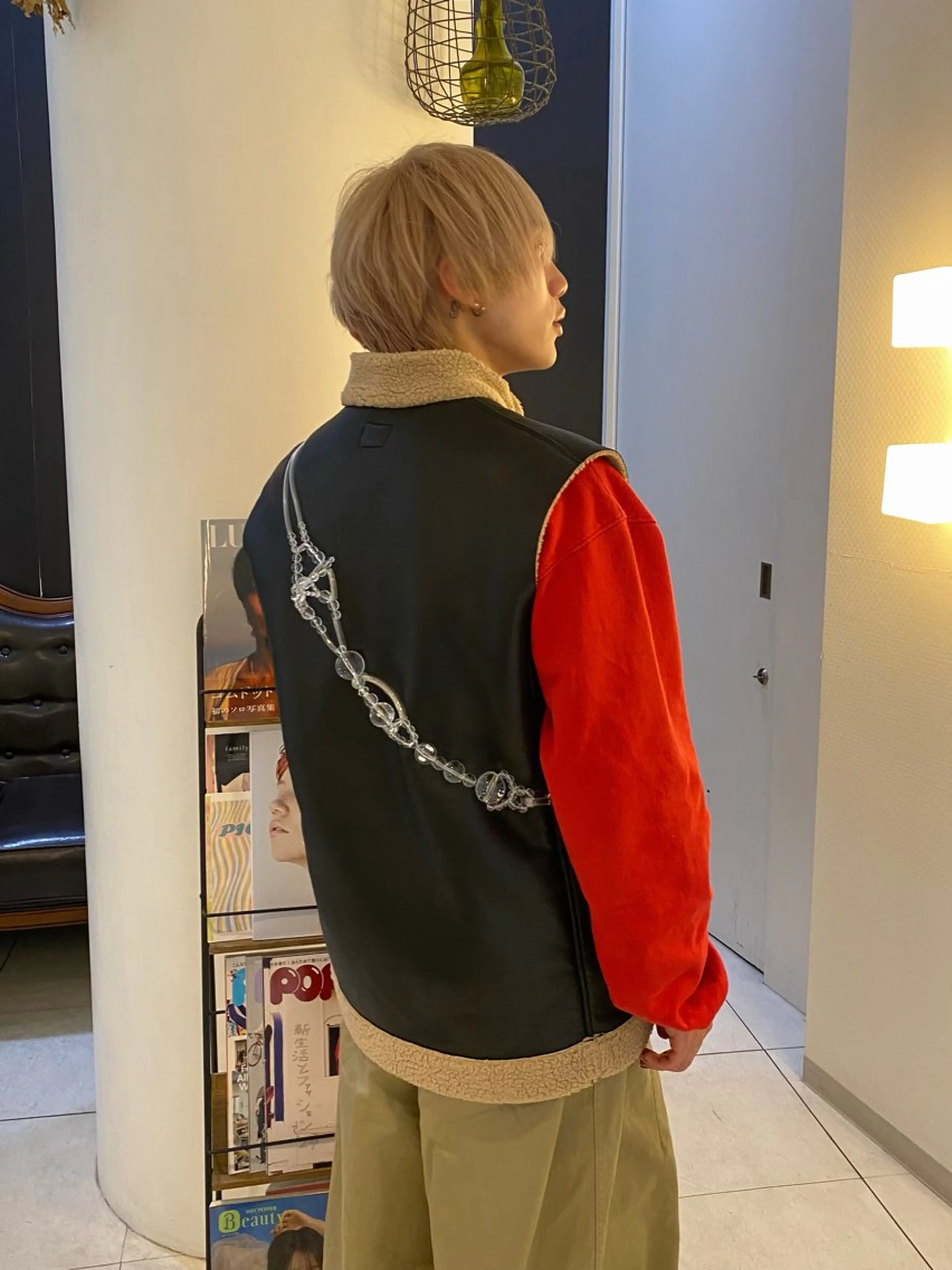 ショート カラー メンズ カット ヘアカラー トリートメント mai / linoah˚✧のヘアスタイル