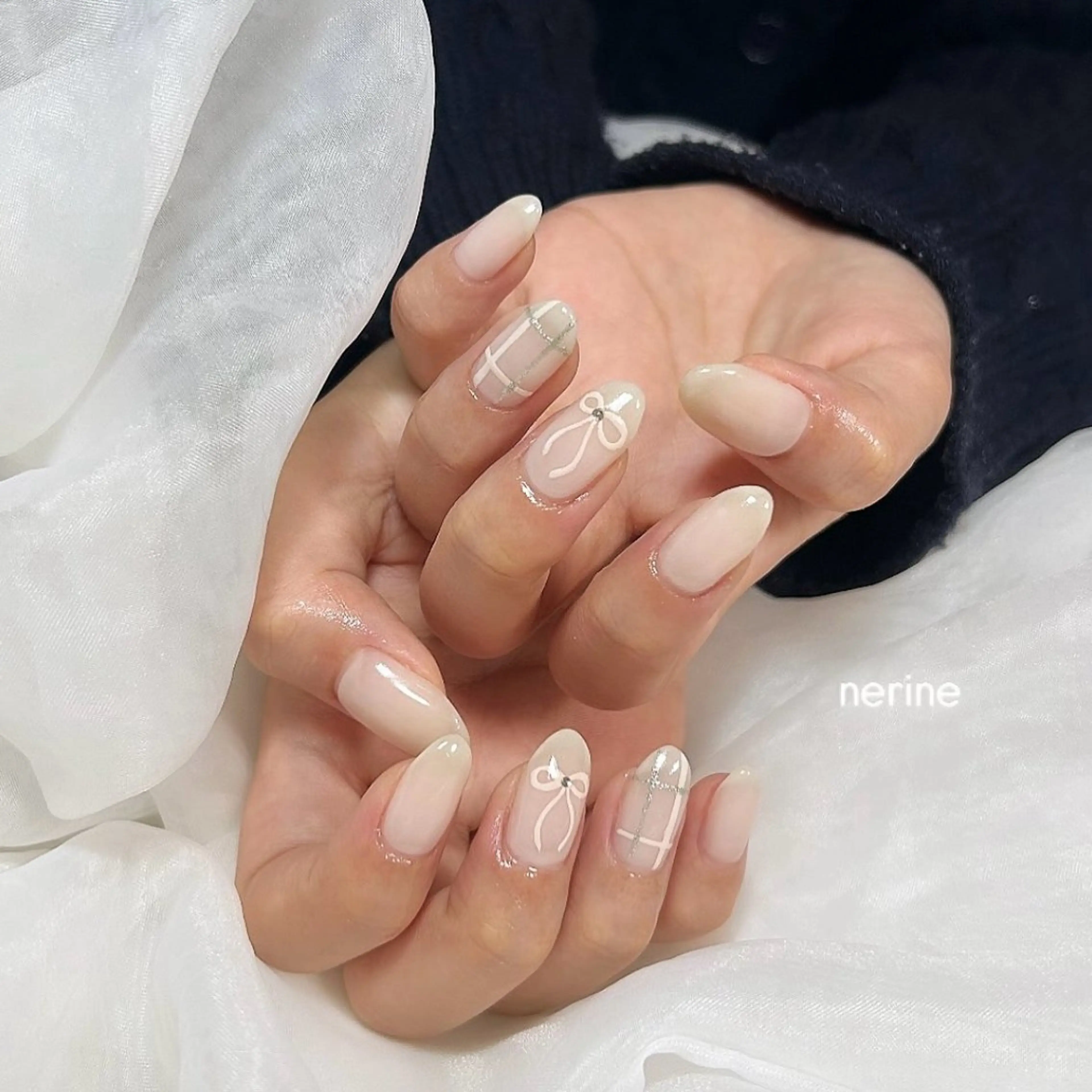 ネイル ハンドネイル nail salon nerineのネイルデザイン