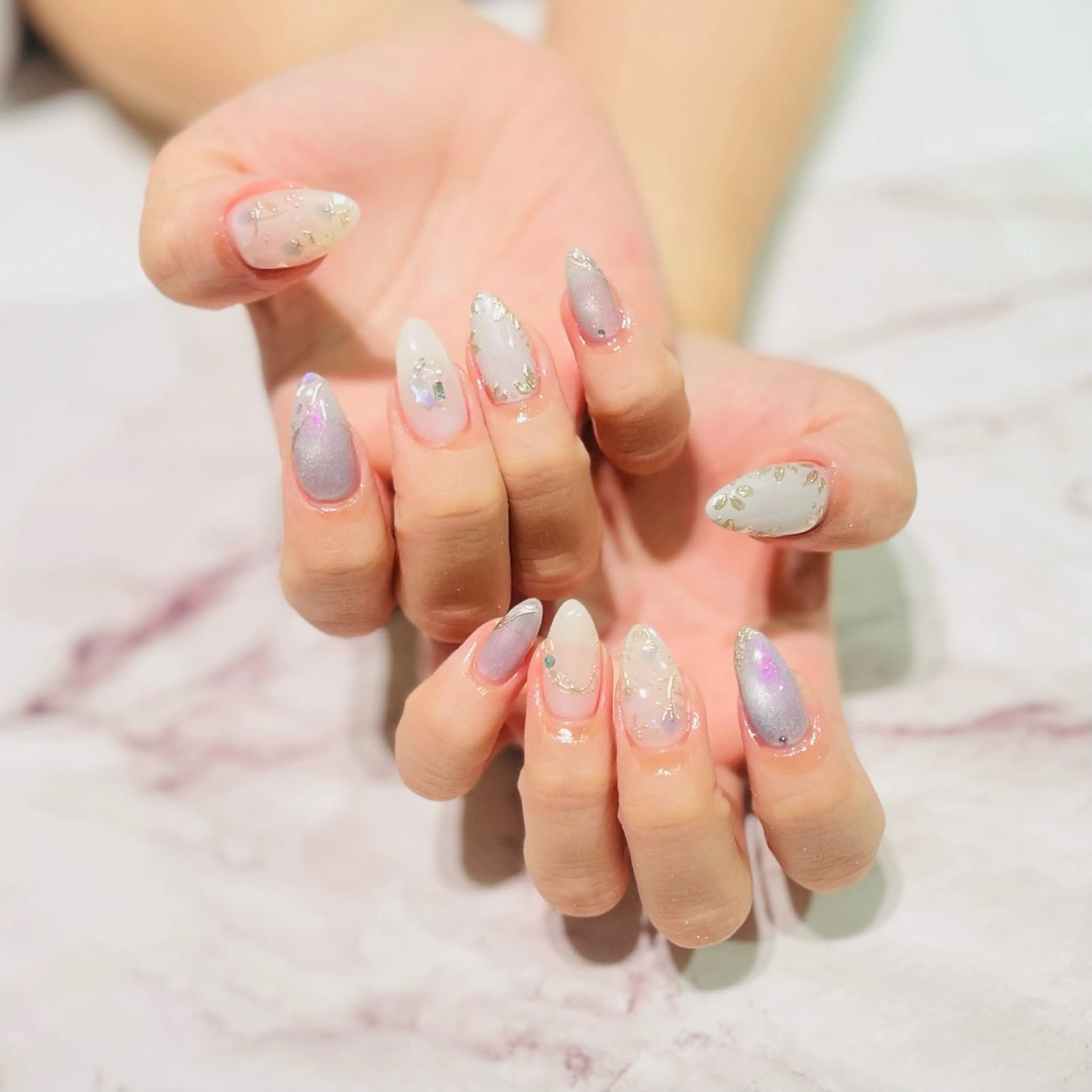 ネイル ハンドネイル Hair removal & Beauty salon Produce by Lucia所属・nail salon Luciaのネイルデザイン