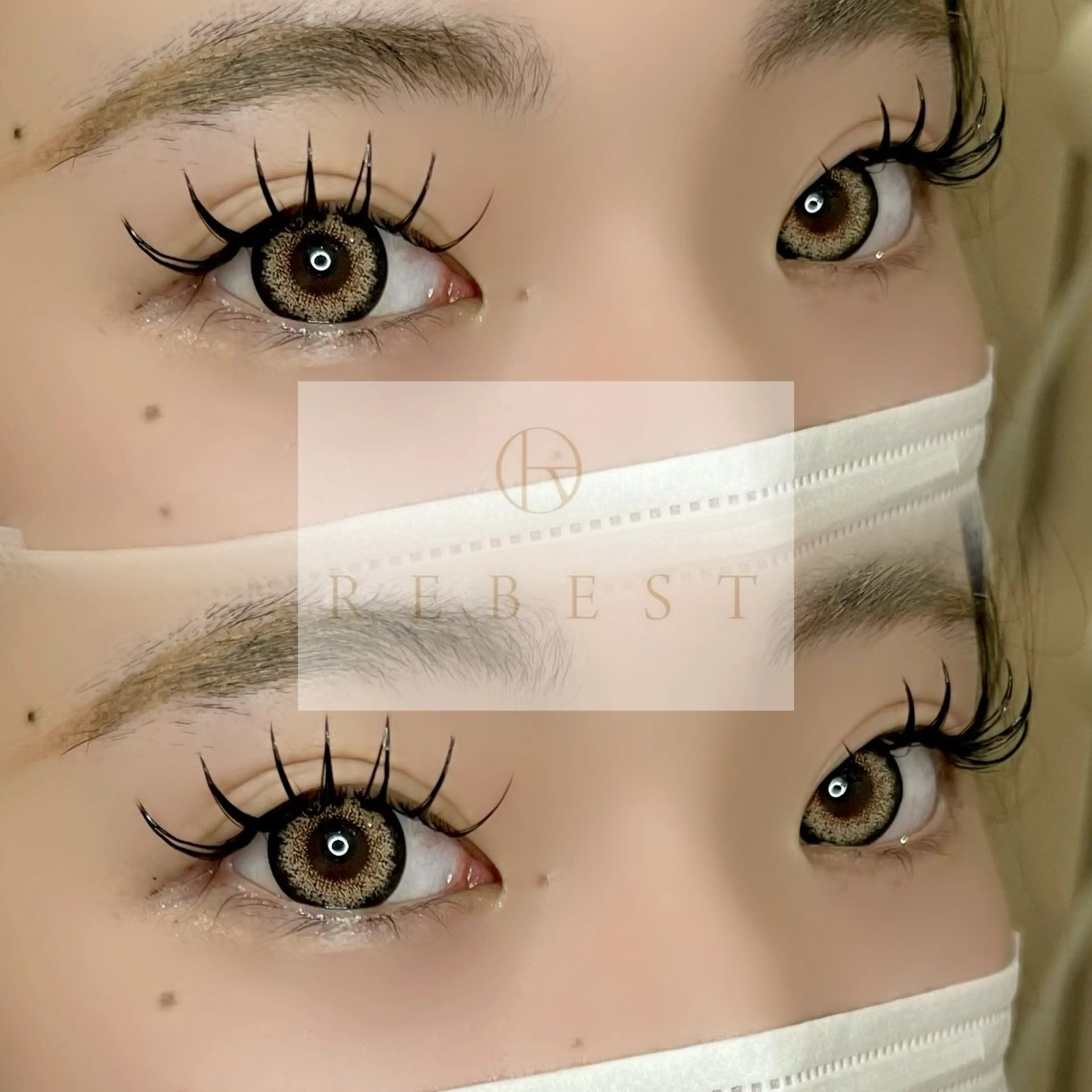 マツエク・マツパ REBEST Yuriのマツエク・マツパデザイン