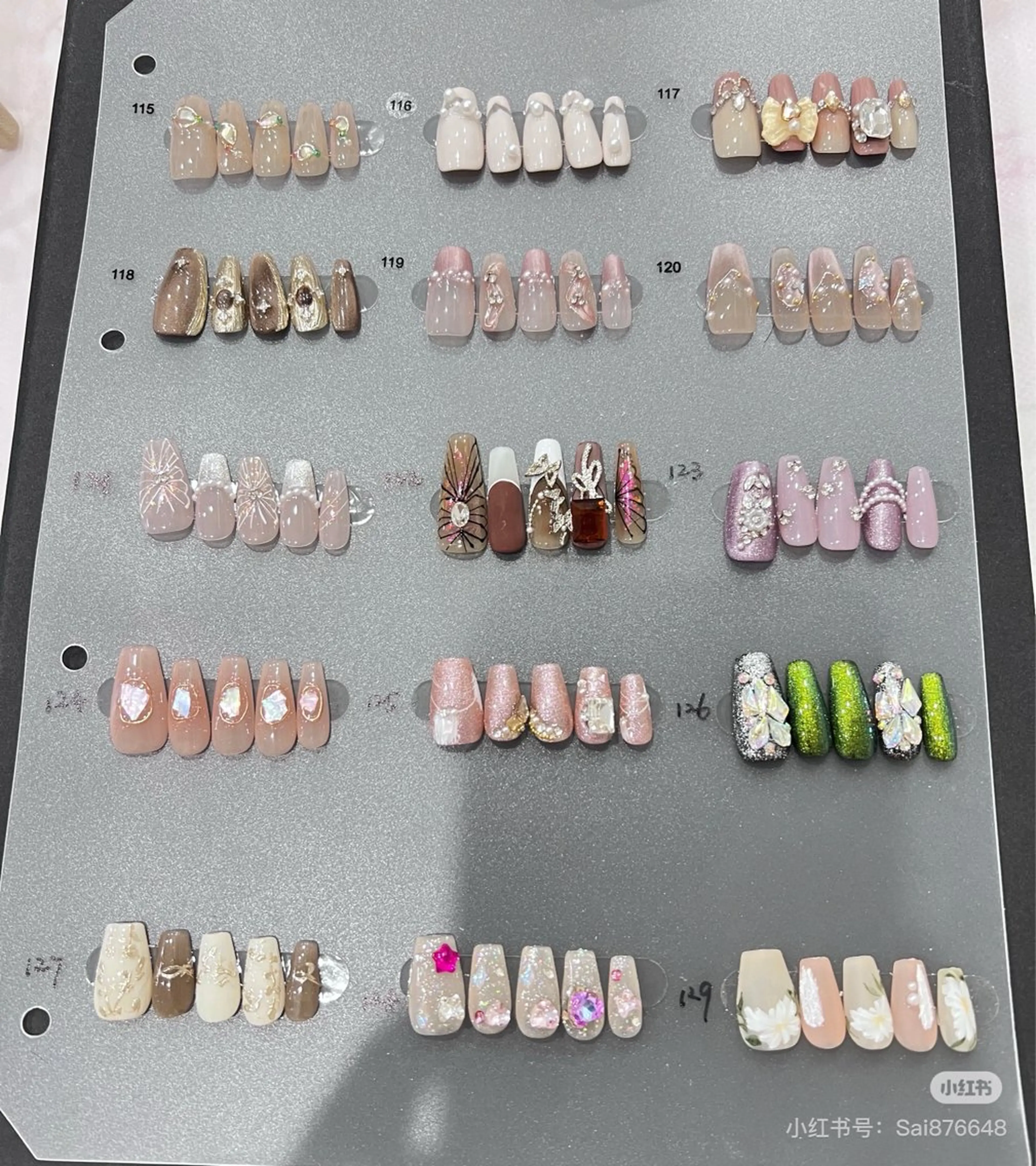 ネイル ハンドネイル 七音 ネイルサロンのネイルデザイン