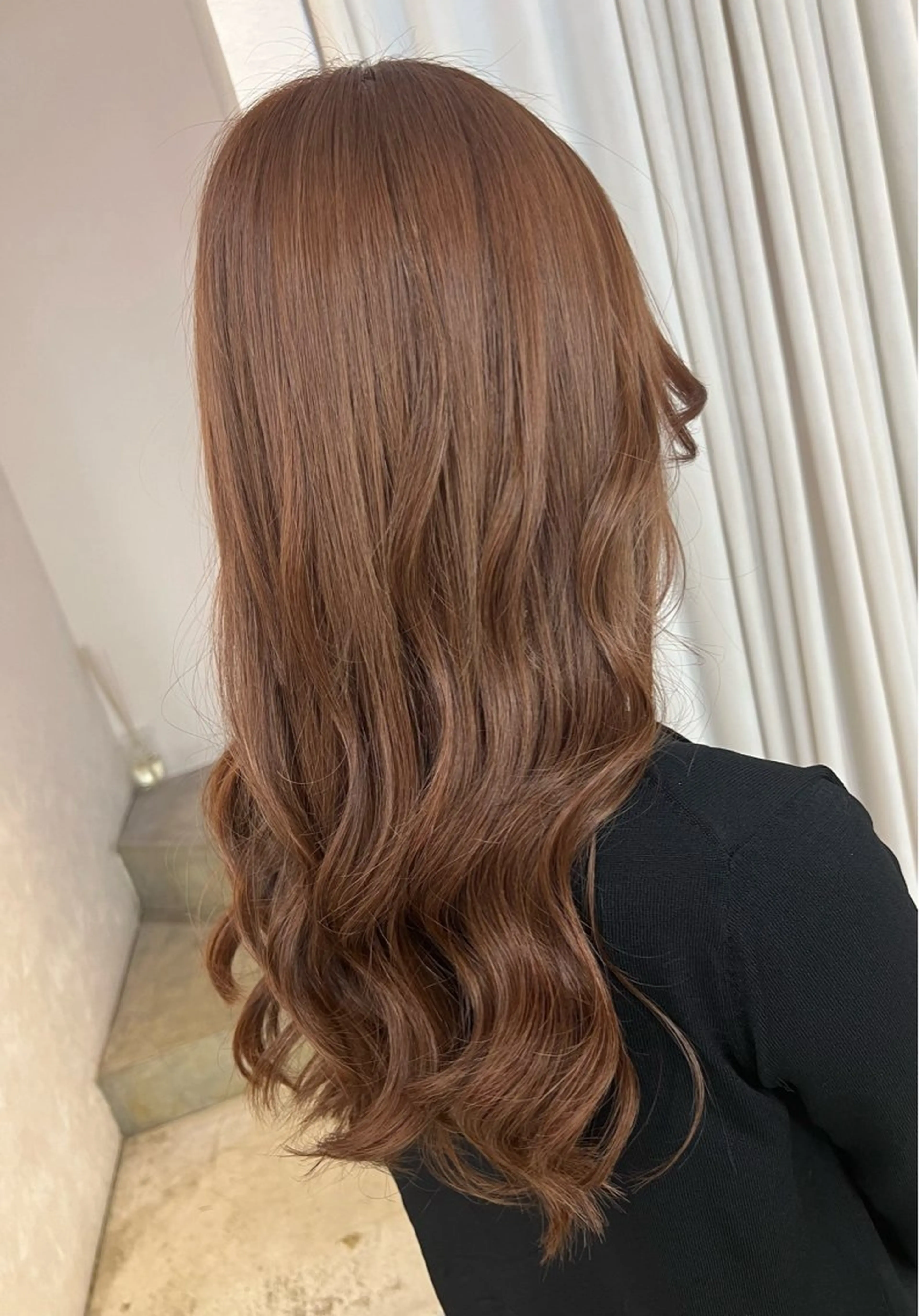 セミロング エクステ ヘアカラー エクステ 浅井 大雅のヘアスタイル