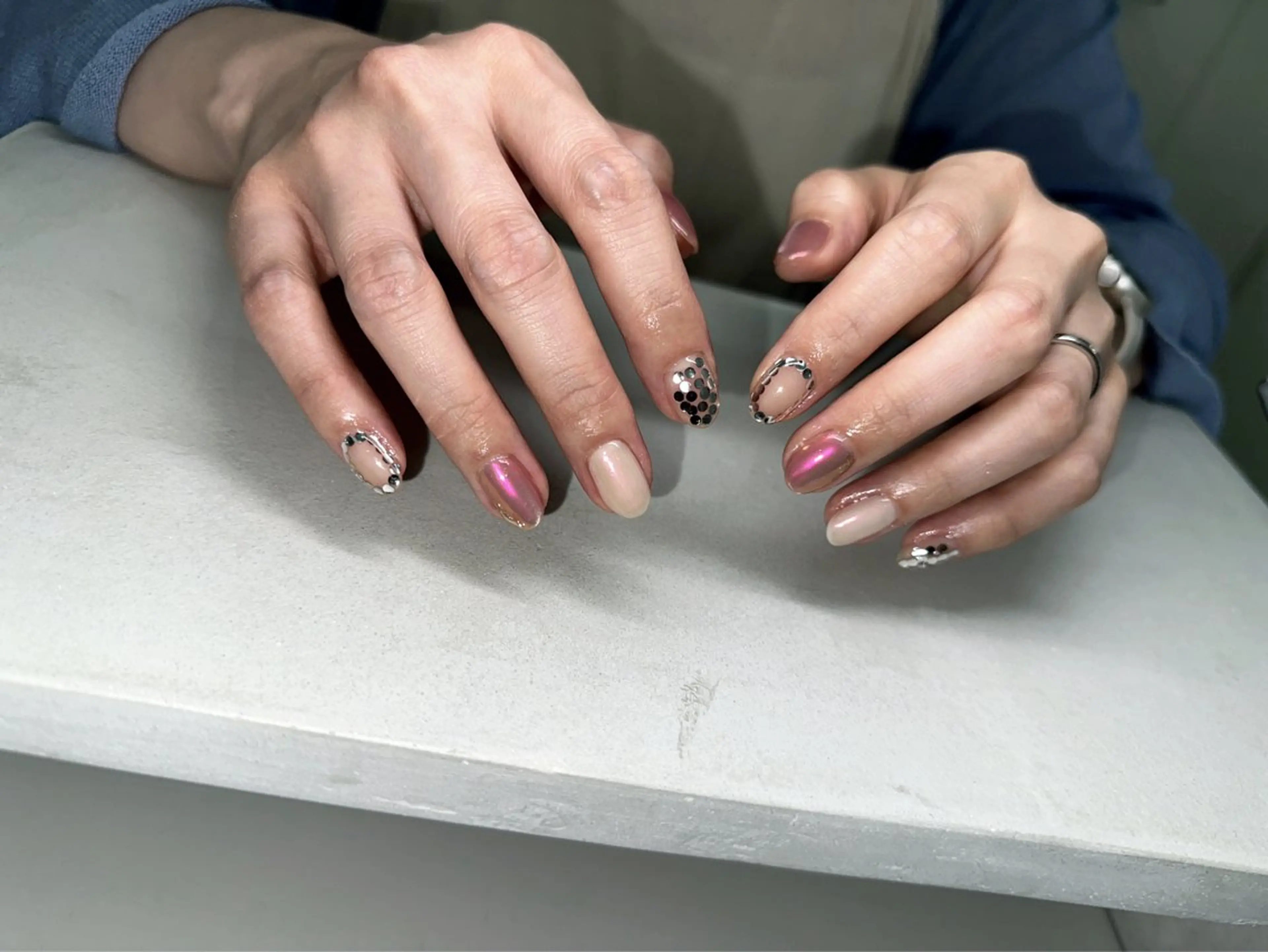 ネイル 持ち込み num-fi Aiのネイルデザイン