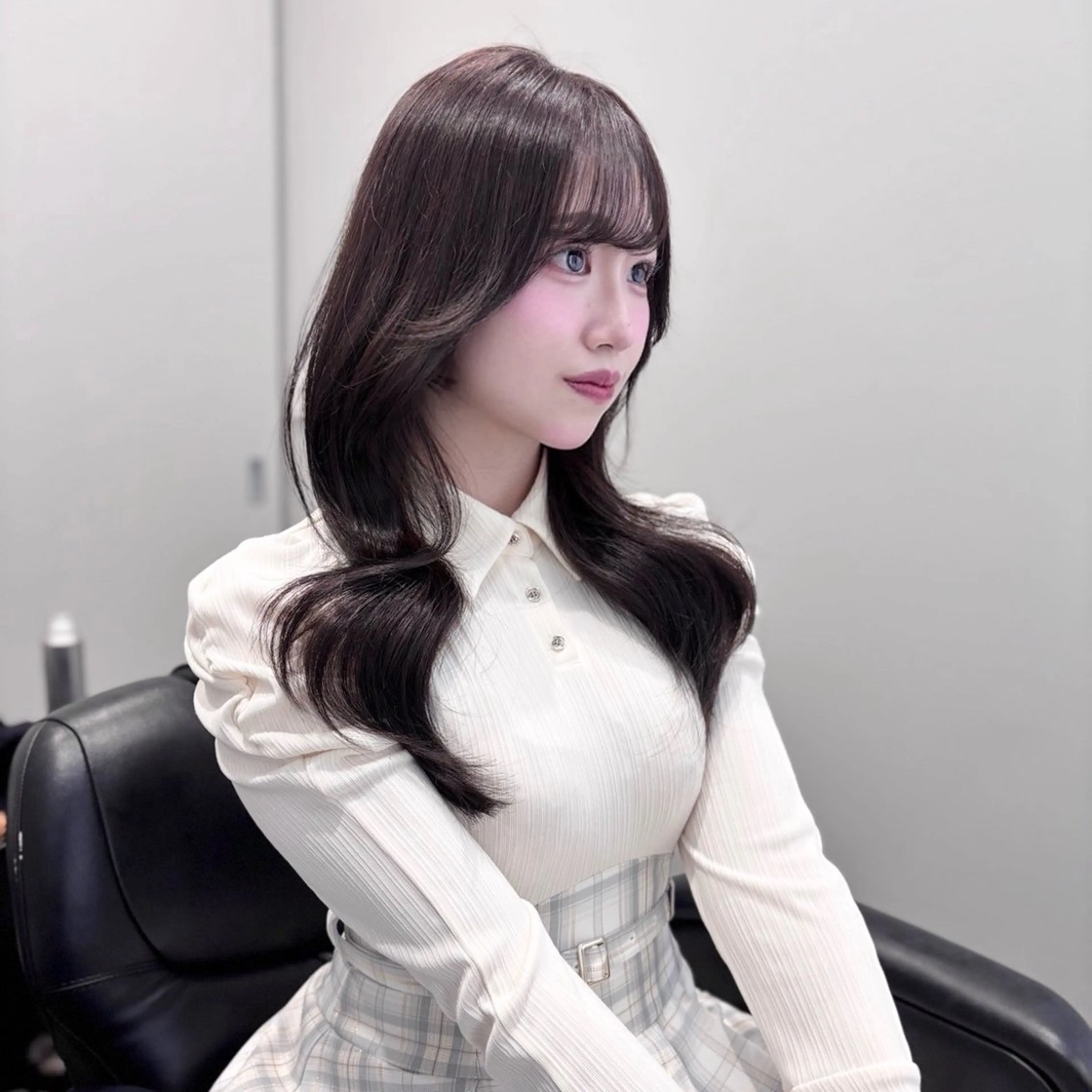 ロング カラー 顔周りカット 𝑁𝑂𝐼𝑆𝑀 🎀 yume ✧₊のヘアスタイル