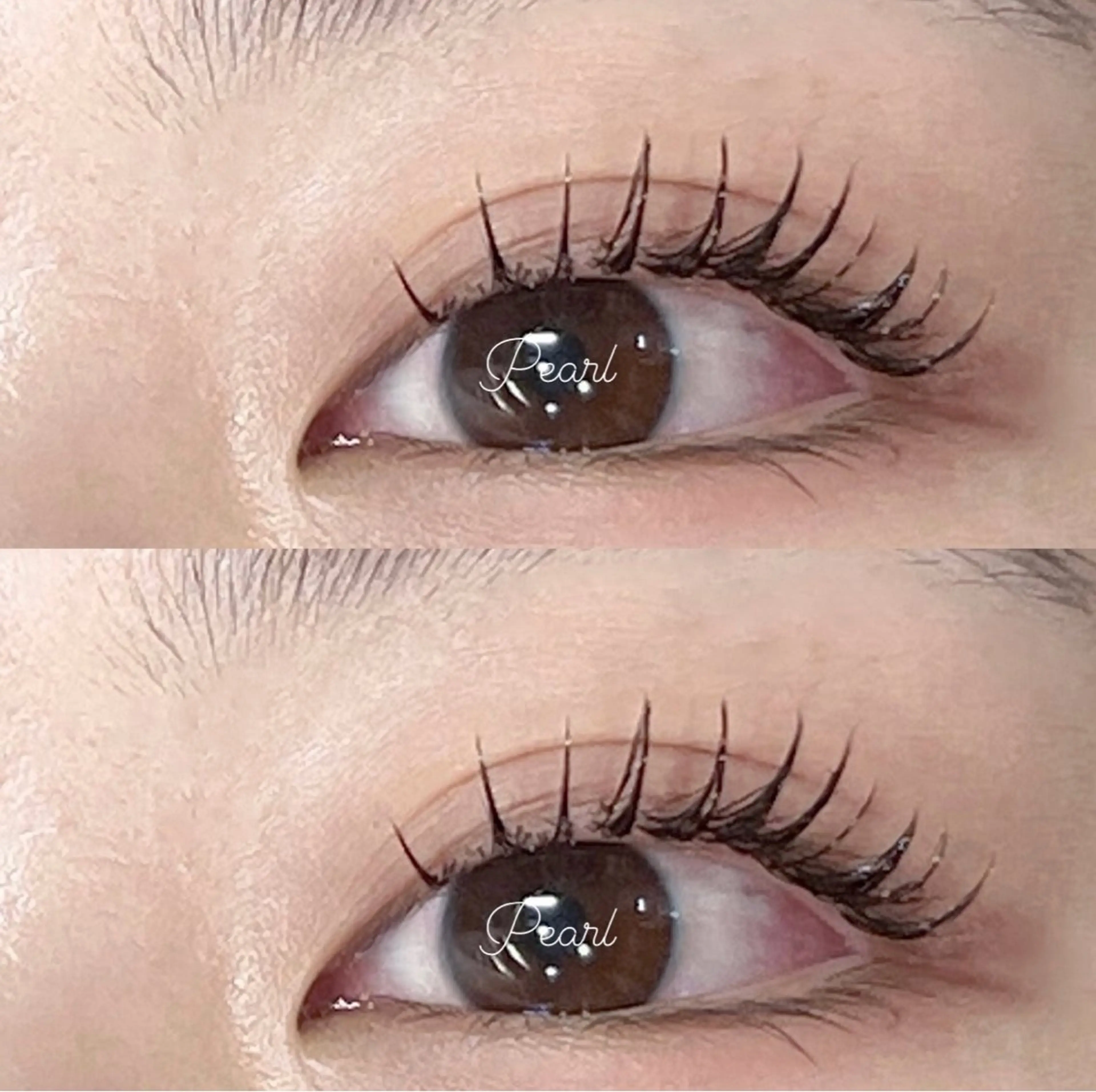 マツエク・マツパ Lカール Pearl 四条大宮 〜AOI〜のマツエク・マツパデザイン