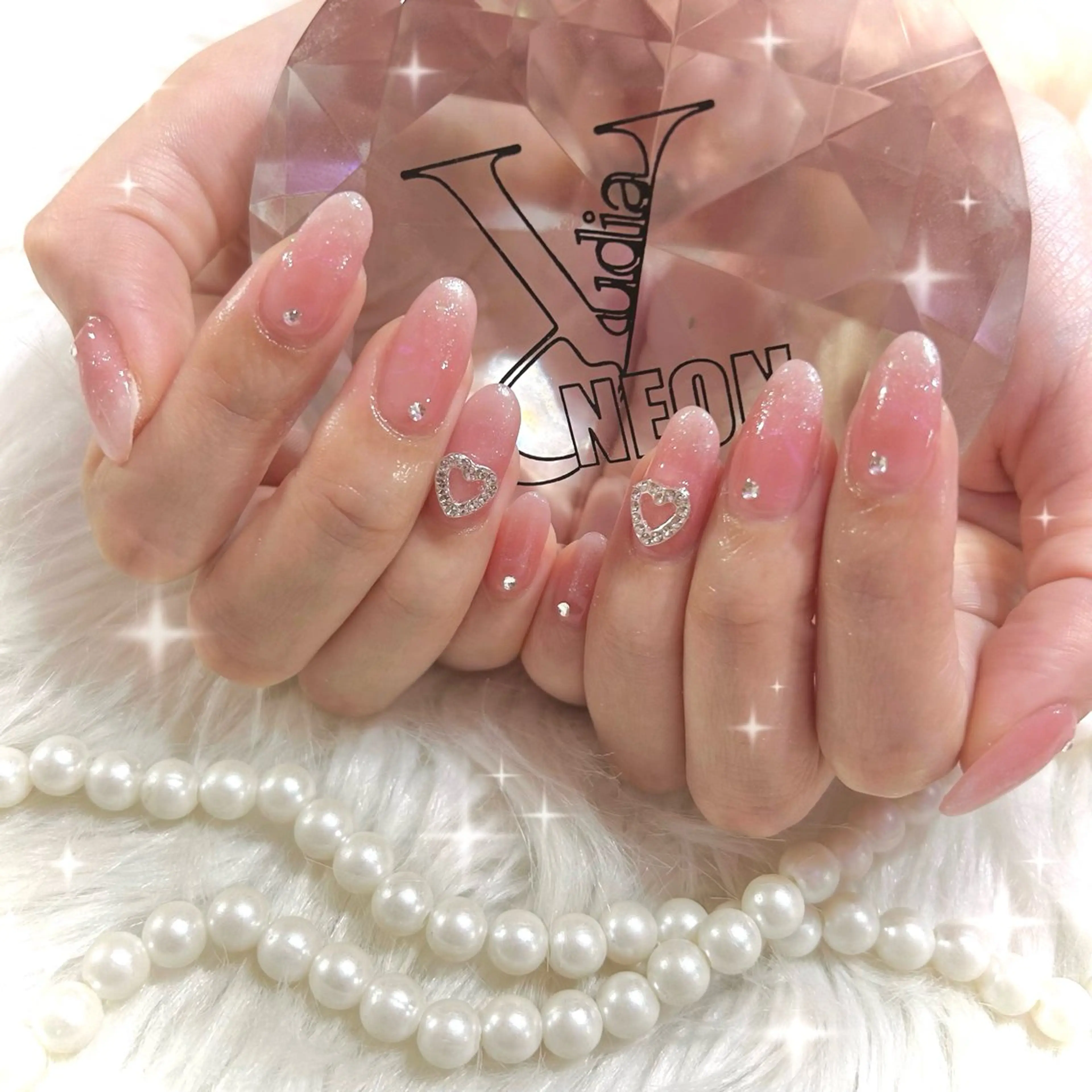 ネイル ピンク シンプルネイル élu by Noriko 前原のネイルデザイン