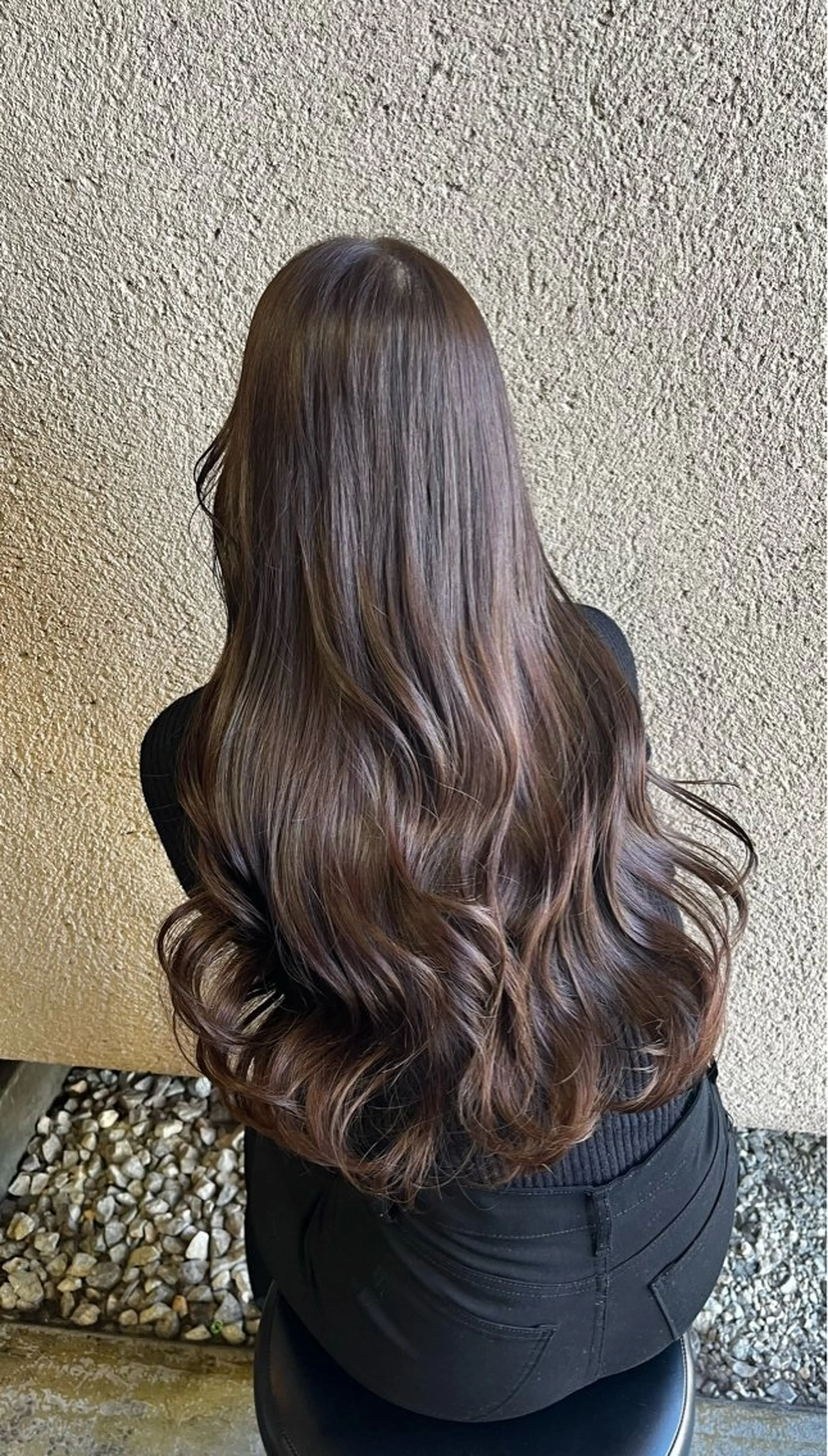 カラー reuna rikoのヘアスタイル