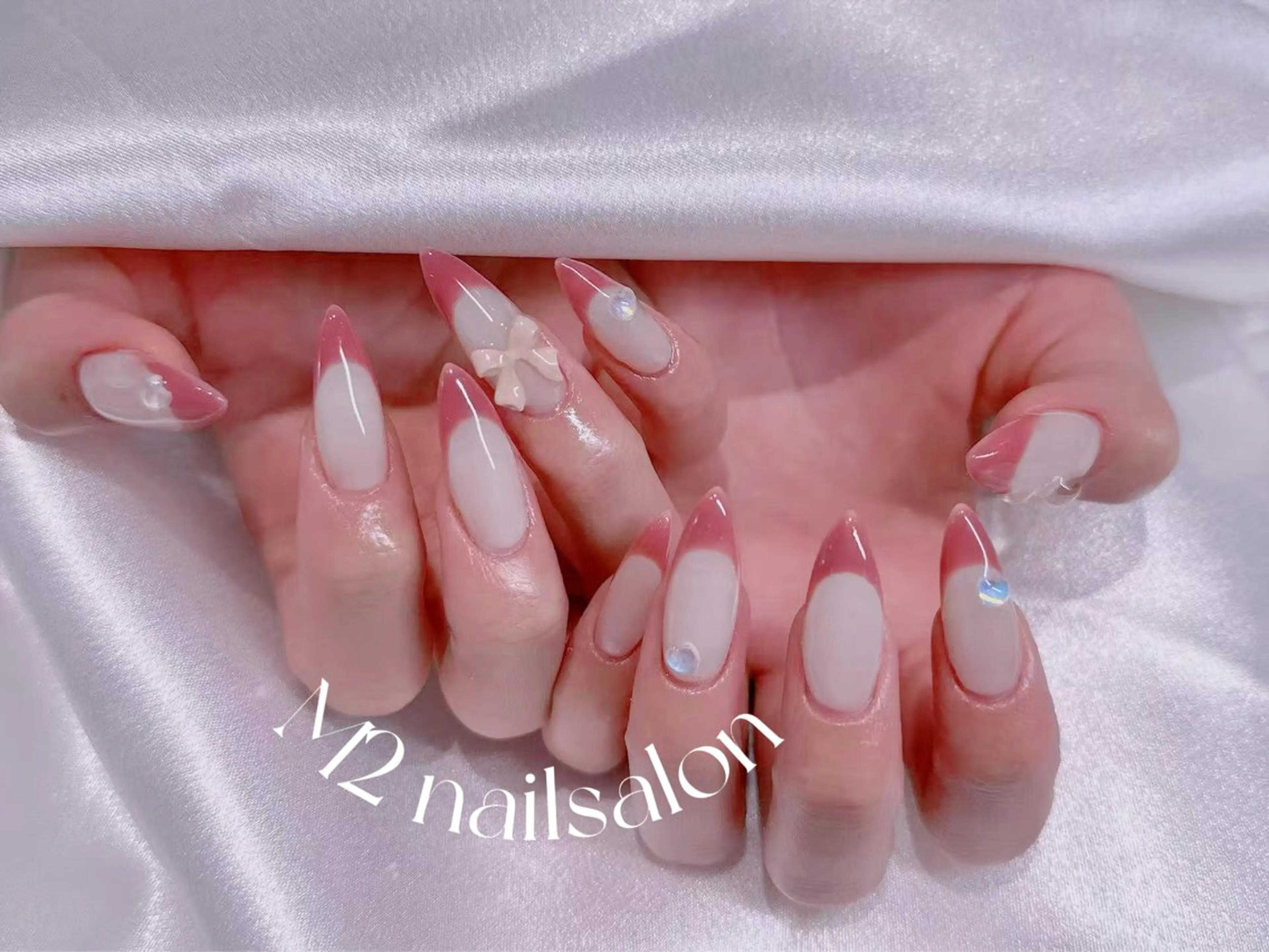 ネイル 長さだし専門店 M2　rikaのネイルデザイン