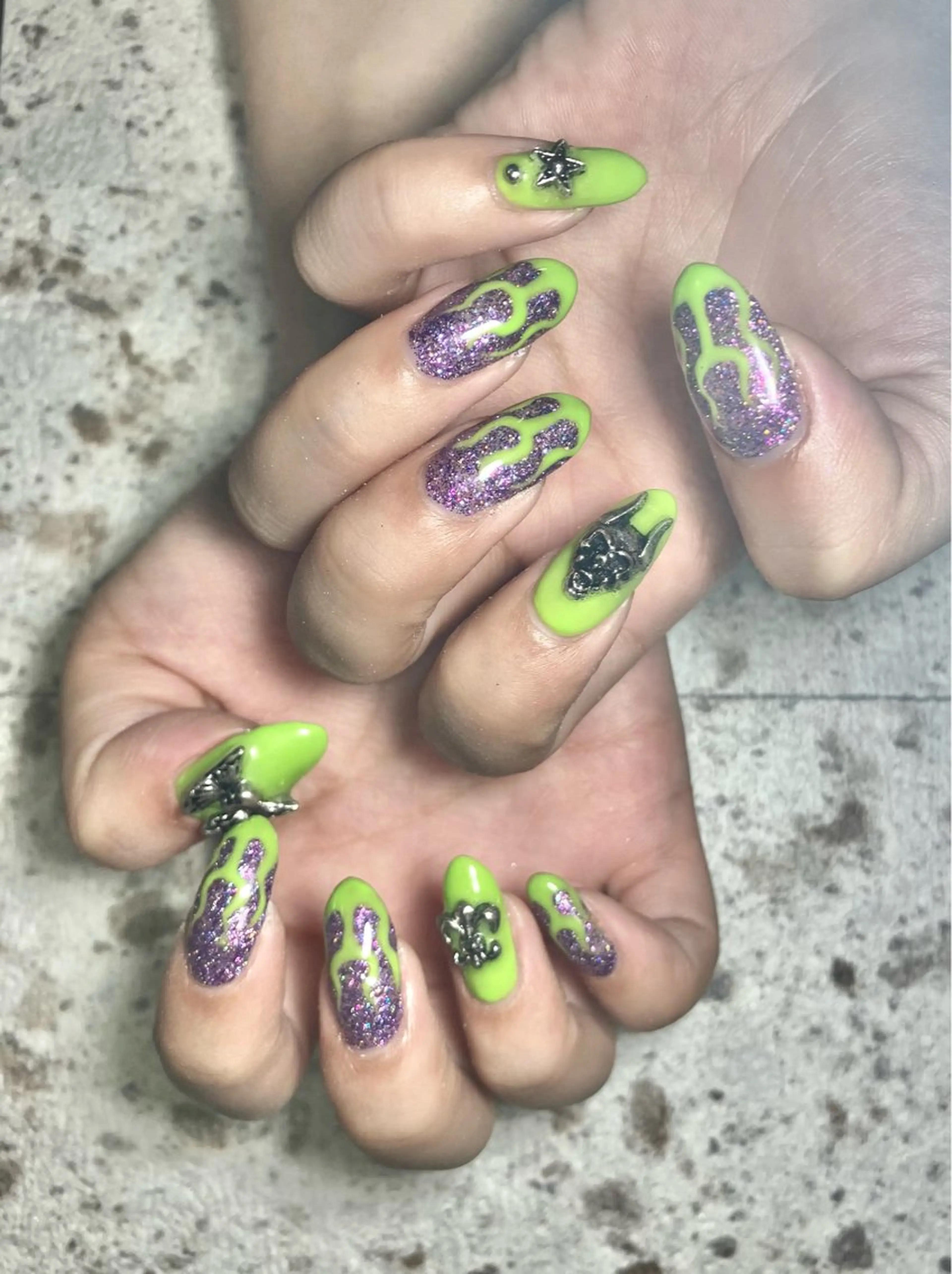 ネイル Liennail 持込デザインやり放題のネイルデザイン