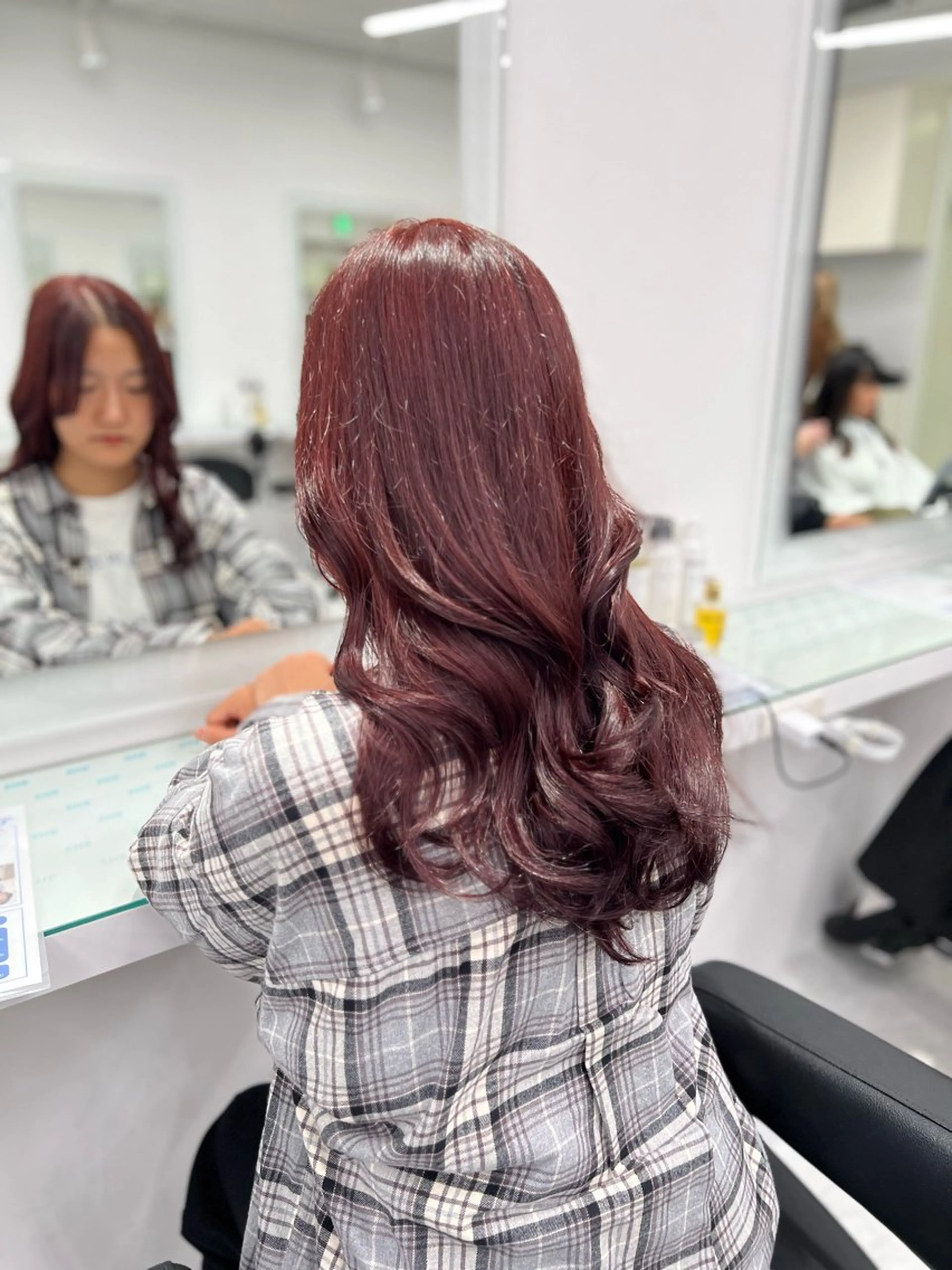 カラー ヘアカラー トリートメント ヘッドスパ ヘアセット ブリーチなし透明感 💗RYOTAのヘアスタイル