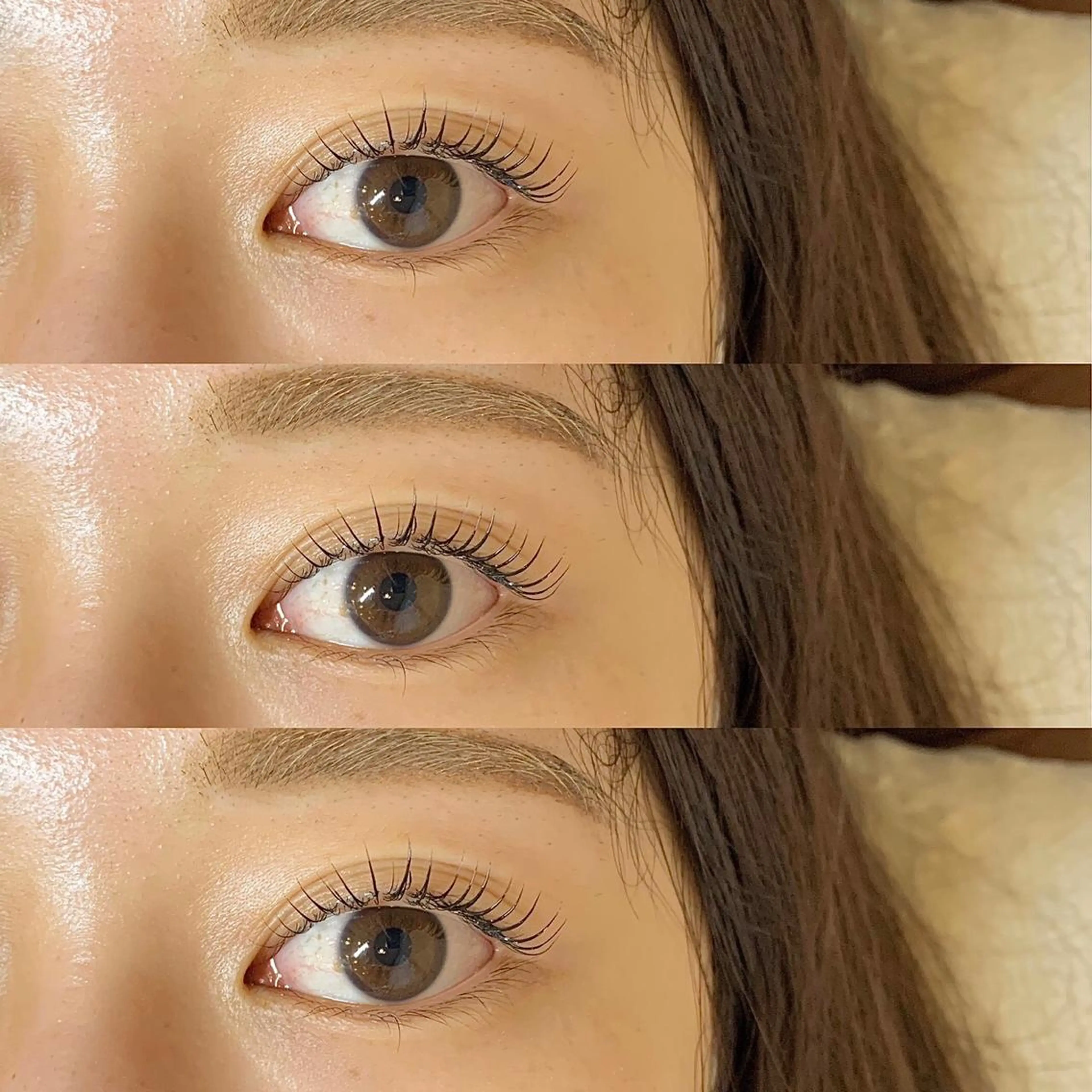 マツエク・マツパ パリジェンヌラッシュリフト まつげパーマ 下まつげエクステ 一重×まつ毛パーマ Riho/博多/ まつげパーマ/LEDのマツエク・マツパデザイン