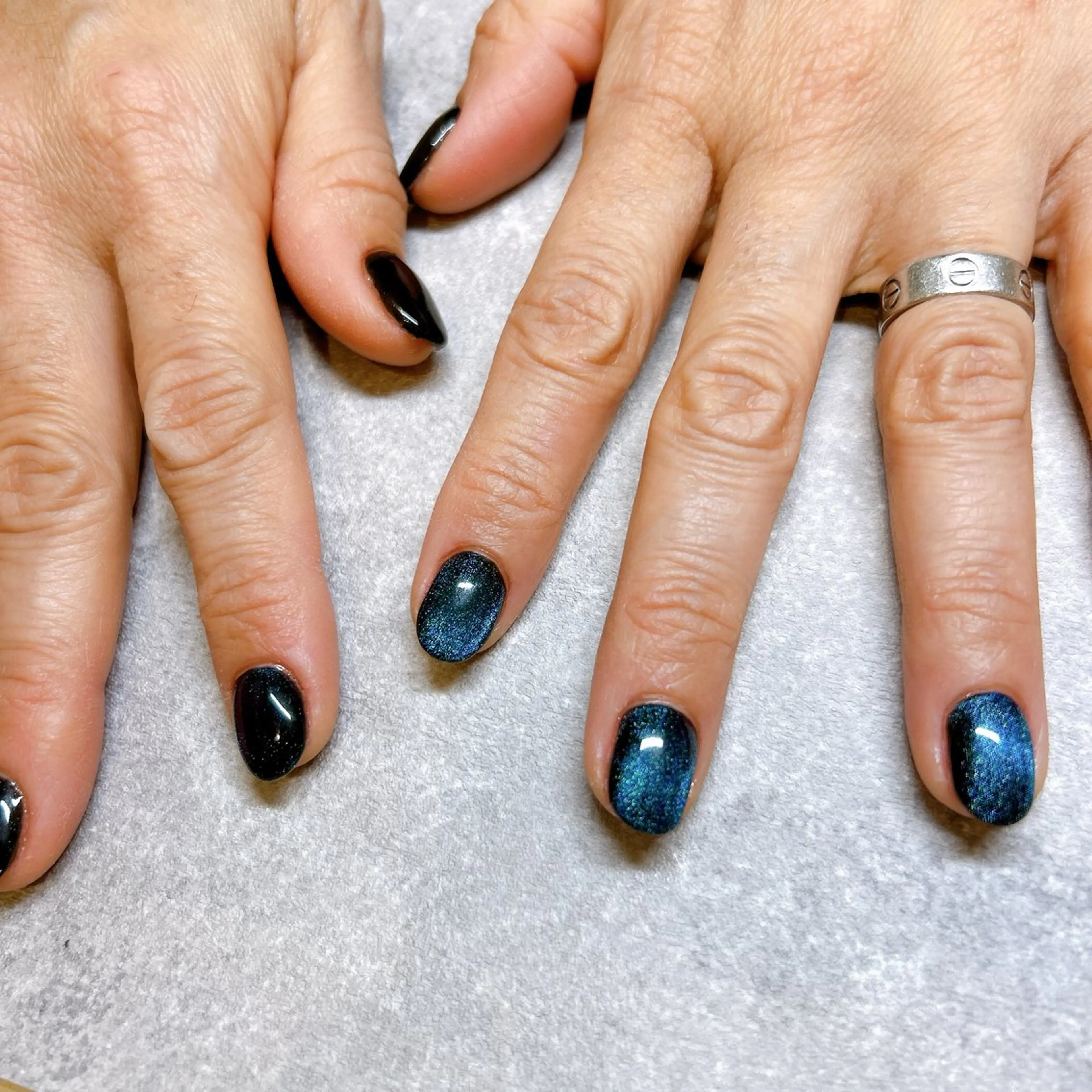 ネイル マグネットネイル nail Linda Mariのネイルデザイン