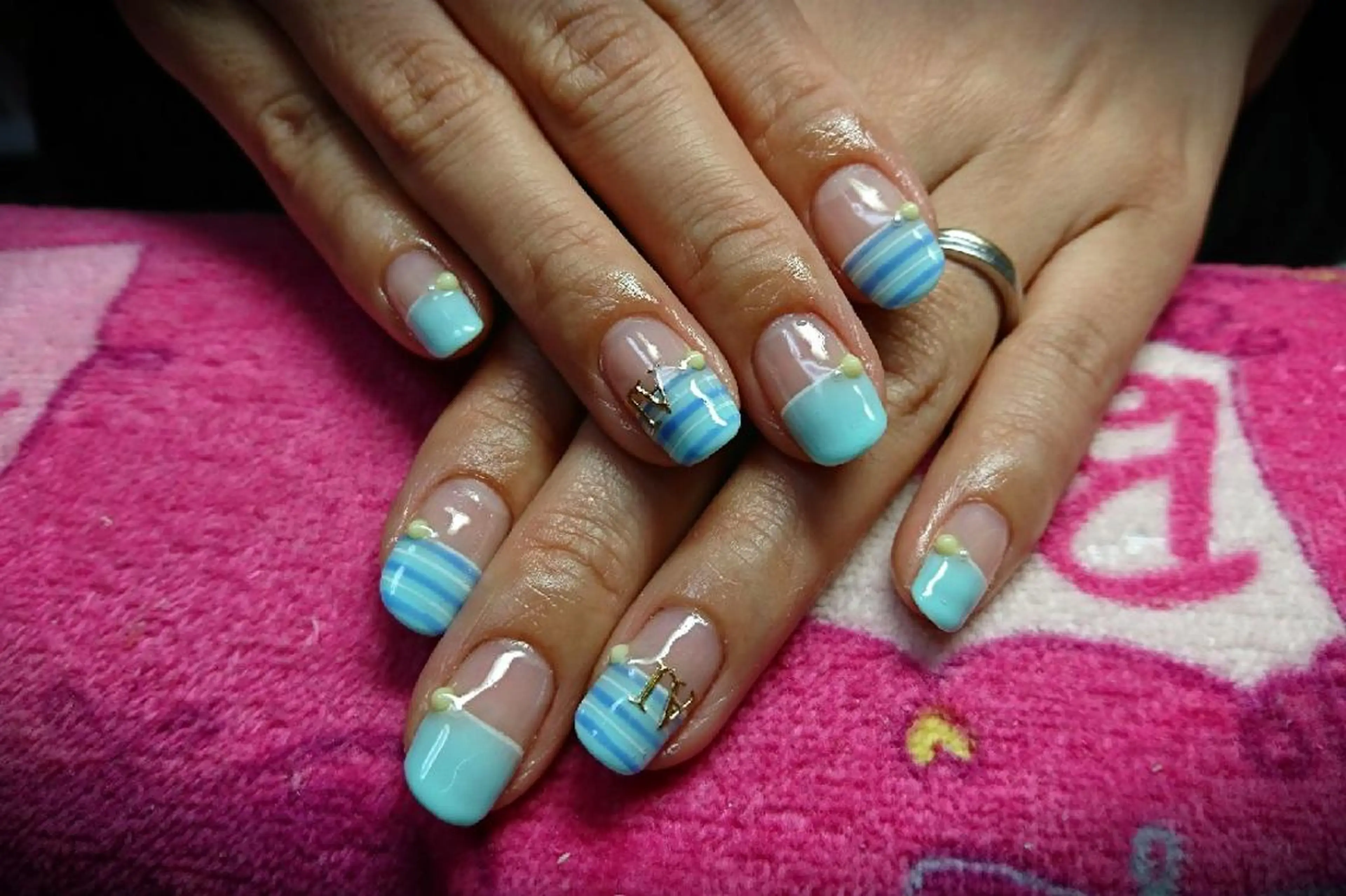 ネイル ボーダー nail yukkoのネイルデザイン