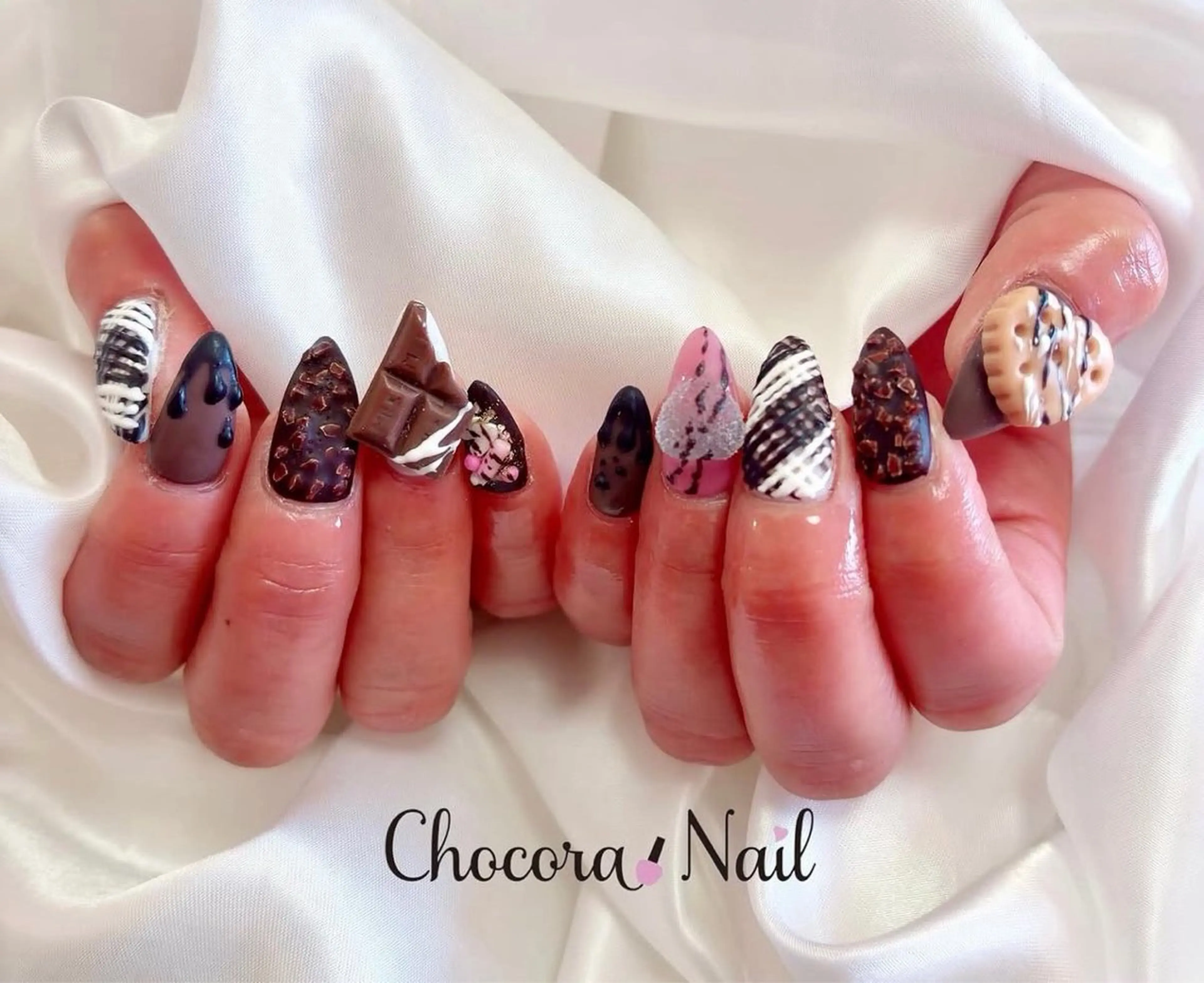 ネイル ハンドネイル Chocora nail かおりのネイルデザイン