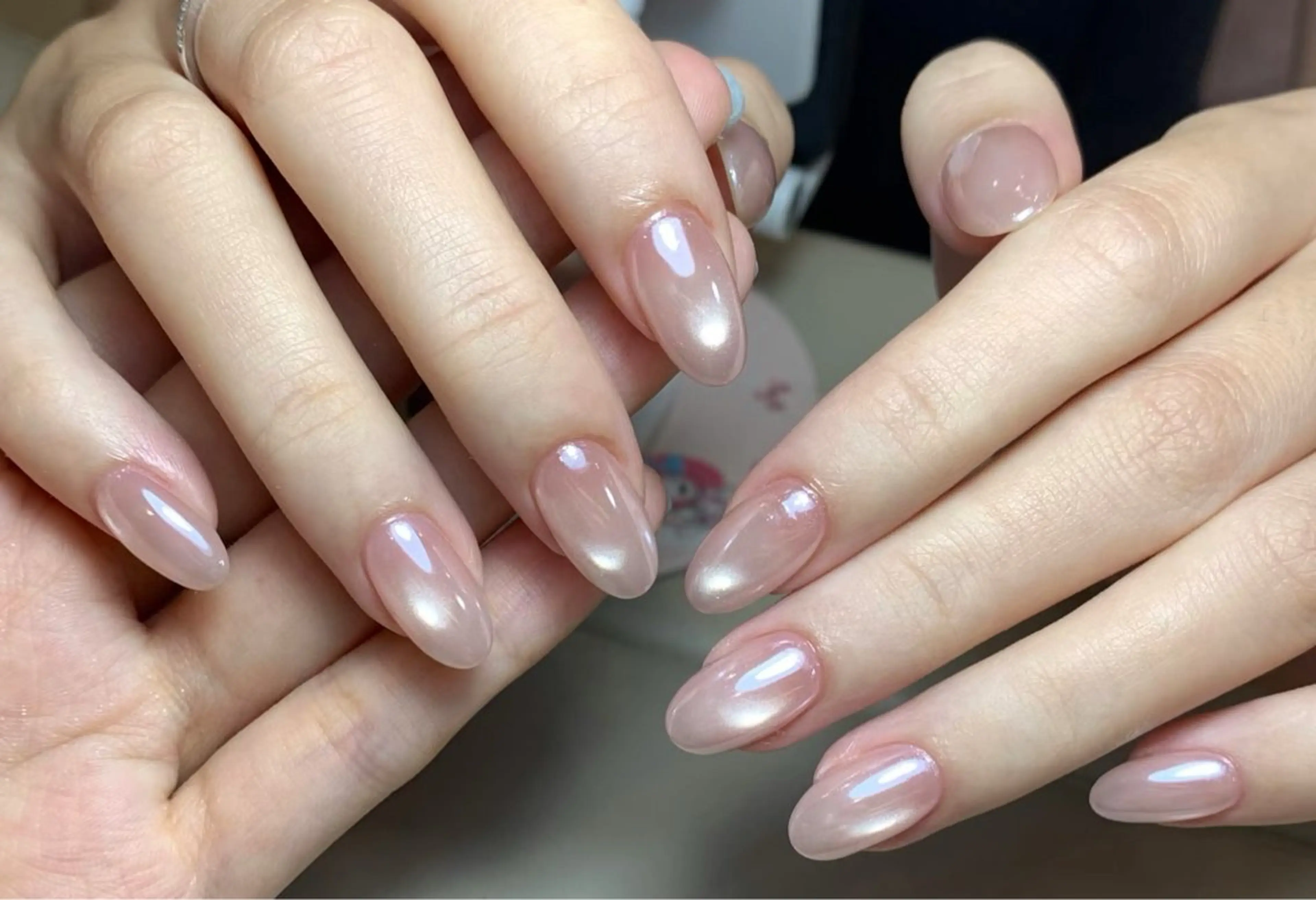 ネイル アートネイル べっ甲ネイル チークネイル 長さ出し フットネイル ラッキーネイルサロン 西川口東口店のネイルデザイン