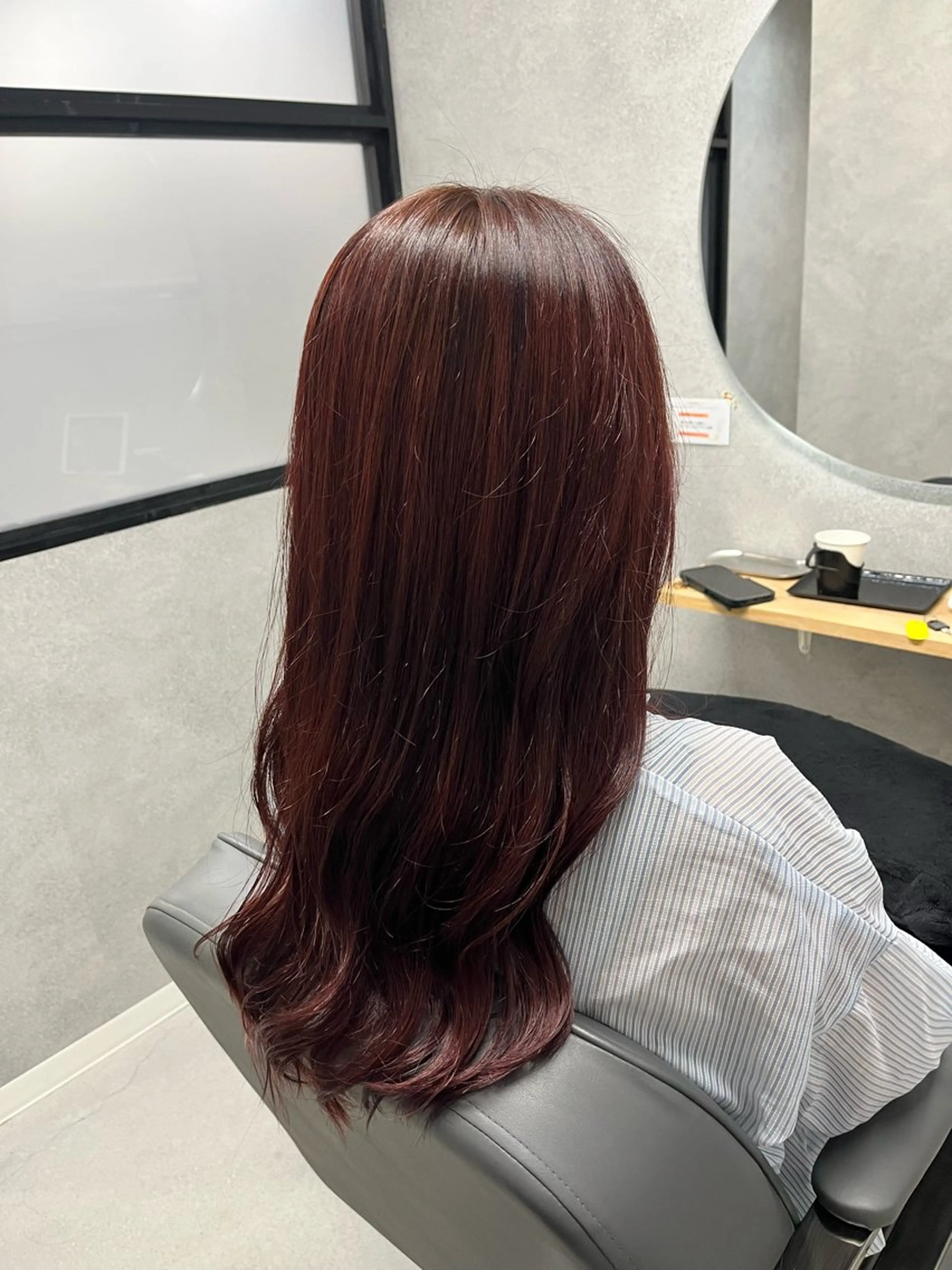 ロング カラー saya kaのヘアスタイル