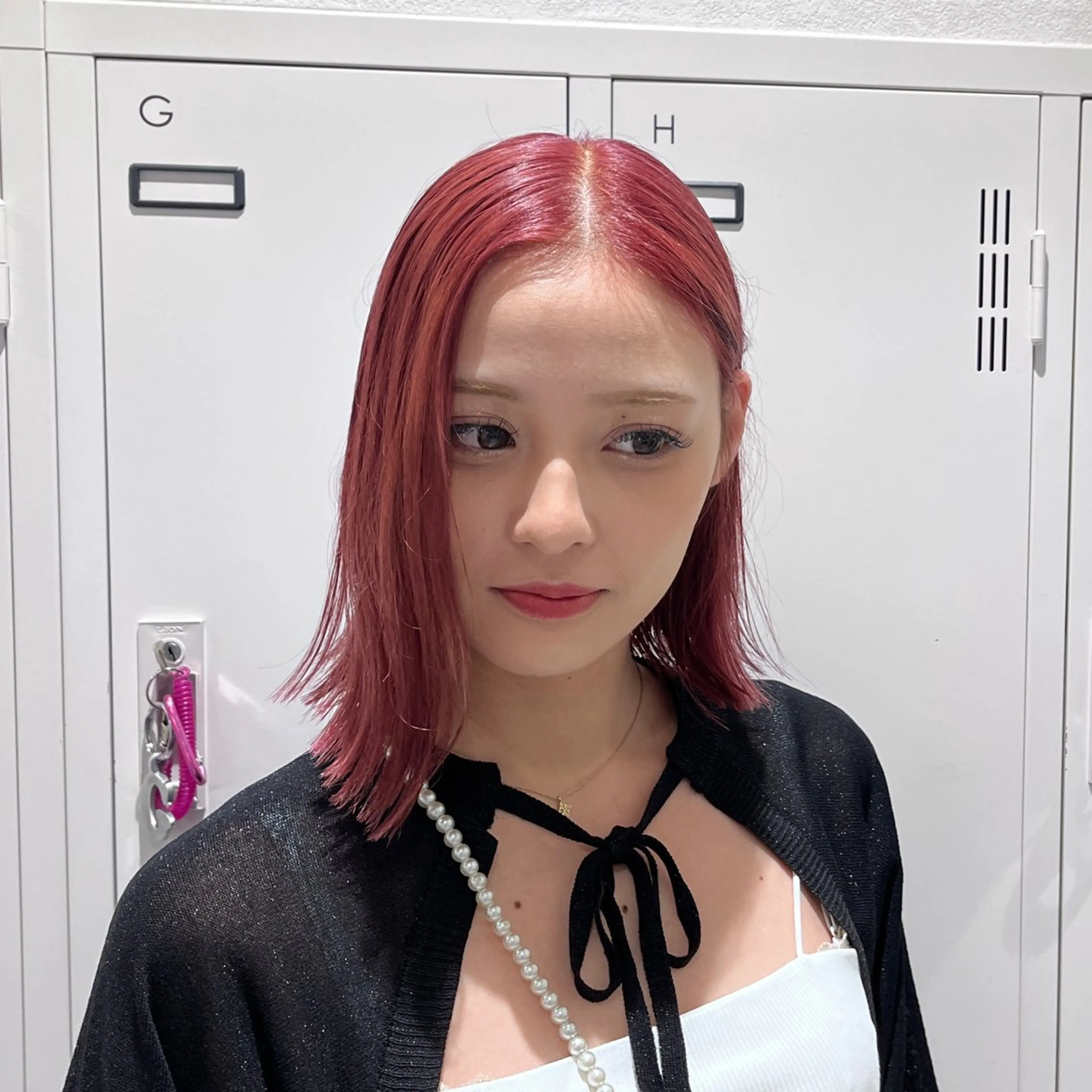 ショート カラー ブリーチ mitsuki🎀 ブリーチ/エクステのヘアスタイル