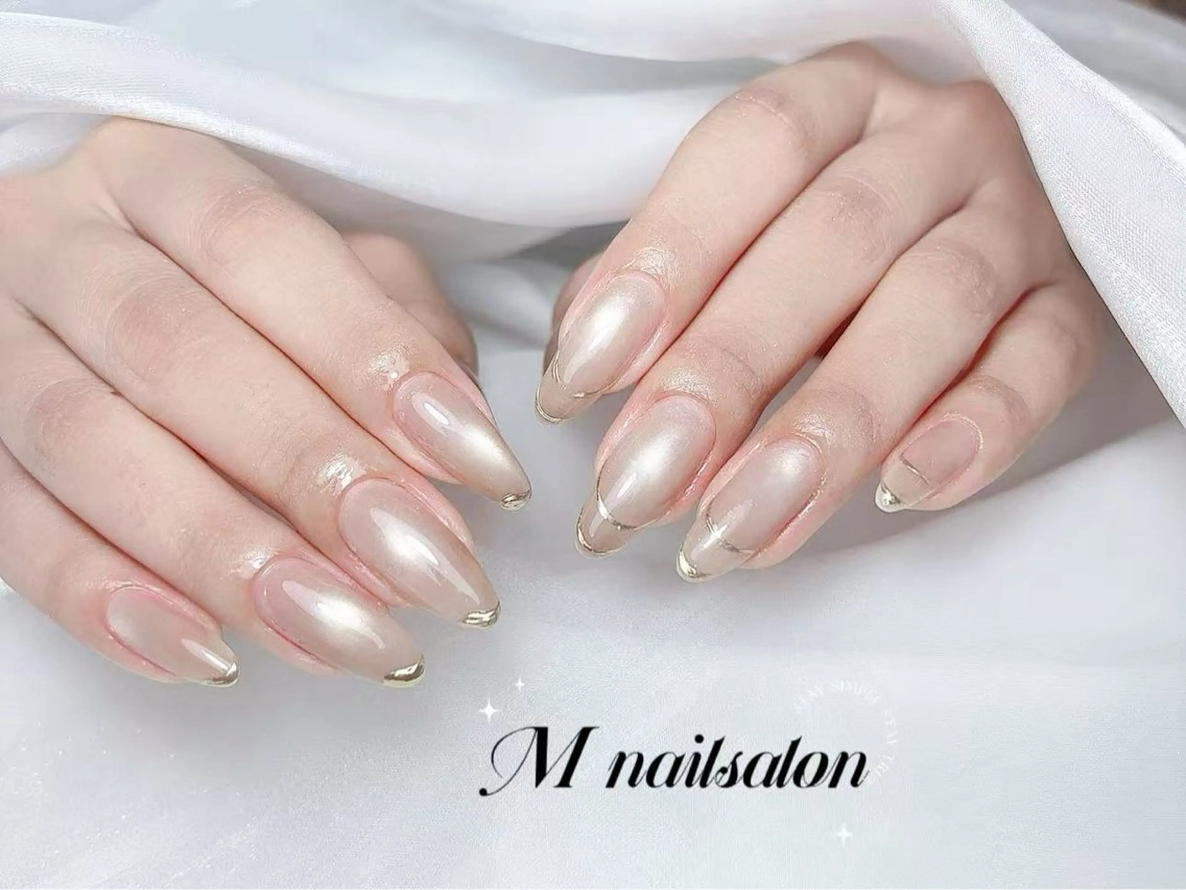 ネイル M🌷nail 長さだし専門店のネイルデザイン