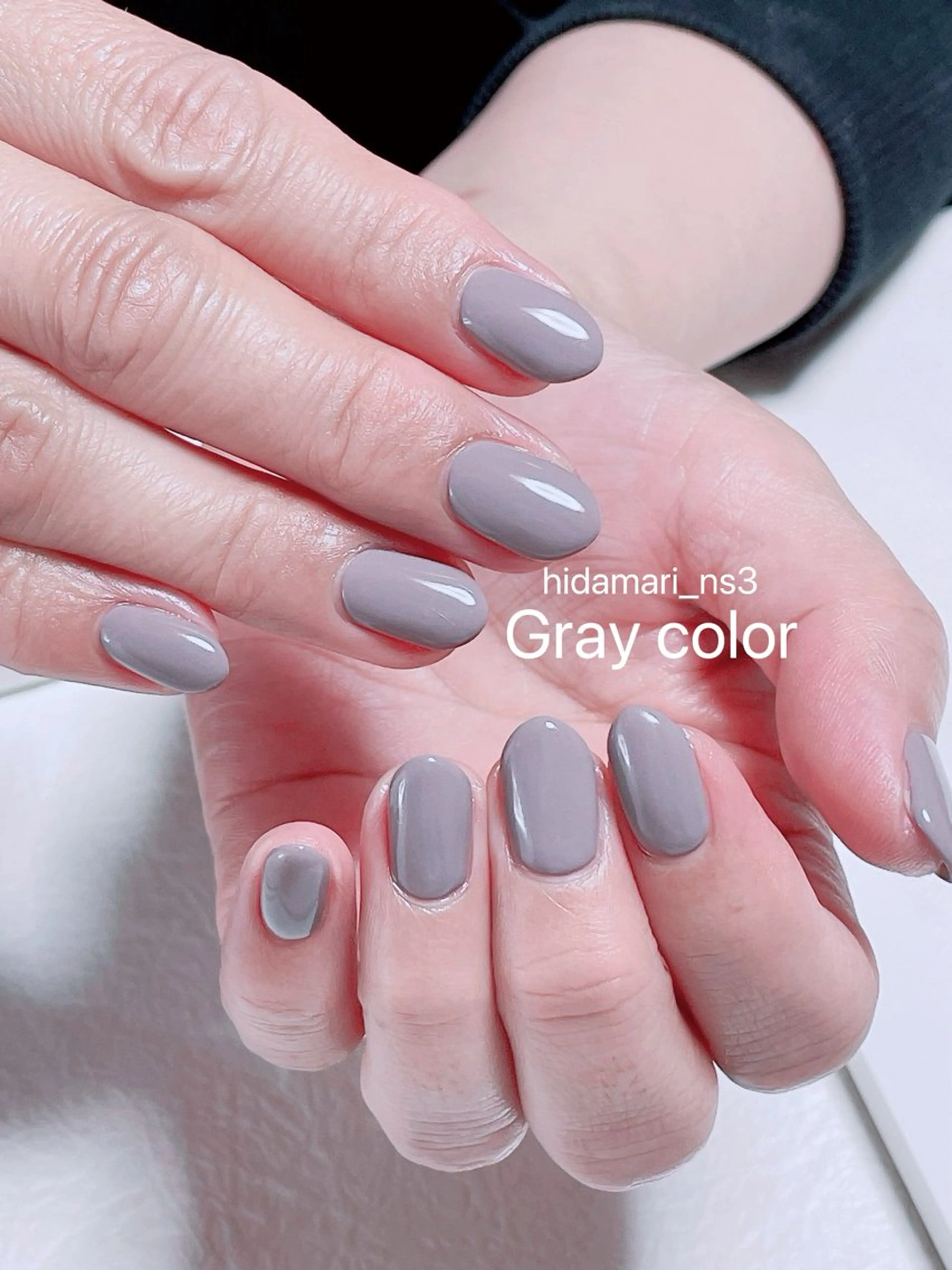 ネイル ワンカラーネイル ハンドネイル NailSalon ひだまりのネイルデザイン