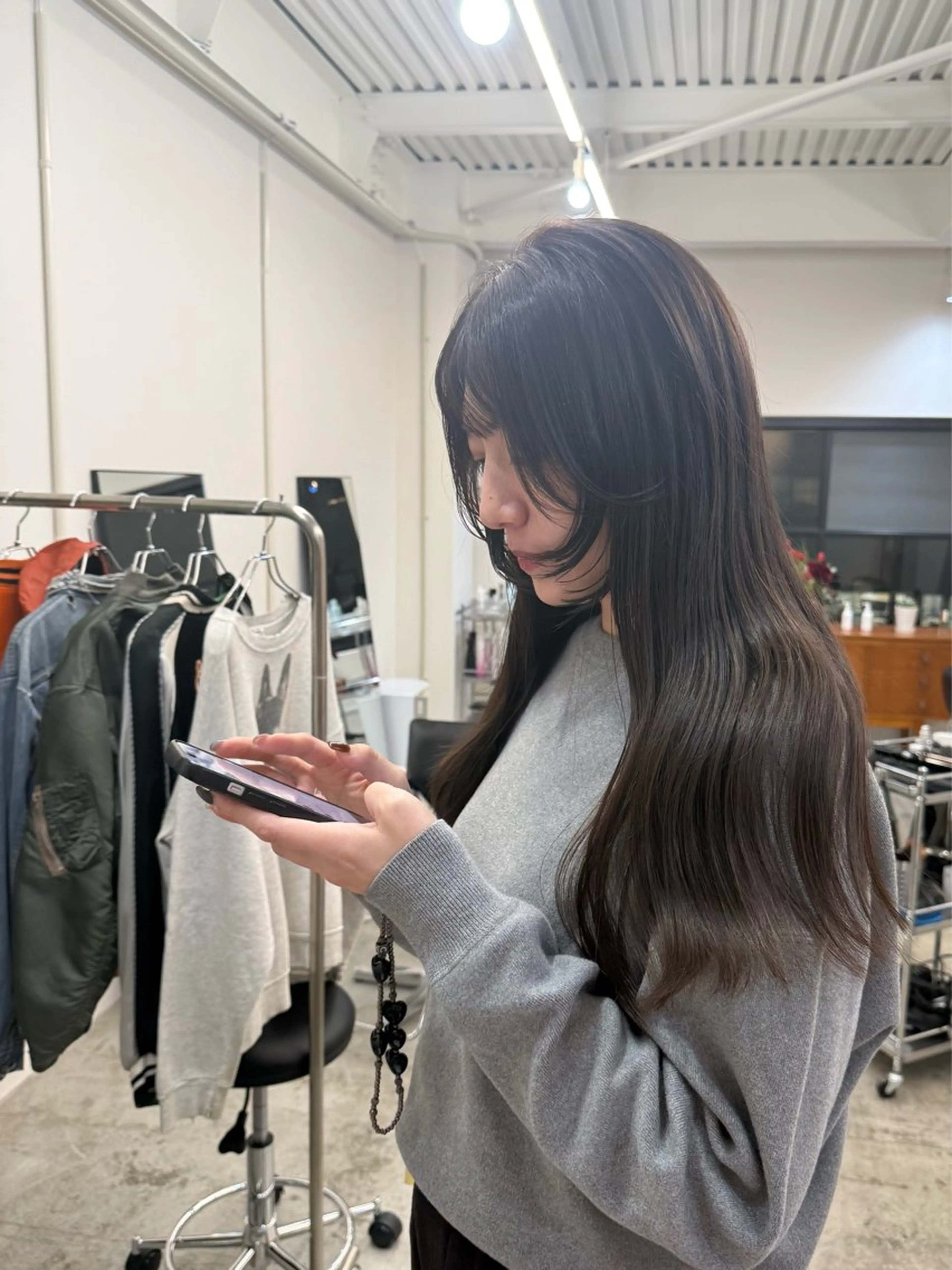 ロング レイヤーカット soa.ママ美容師 寺田典子のヘアスタイル