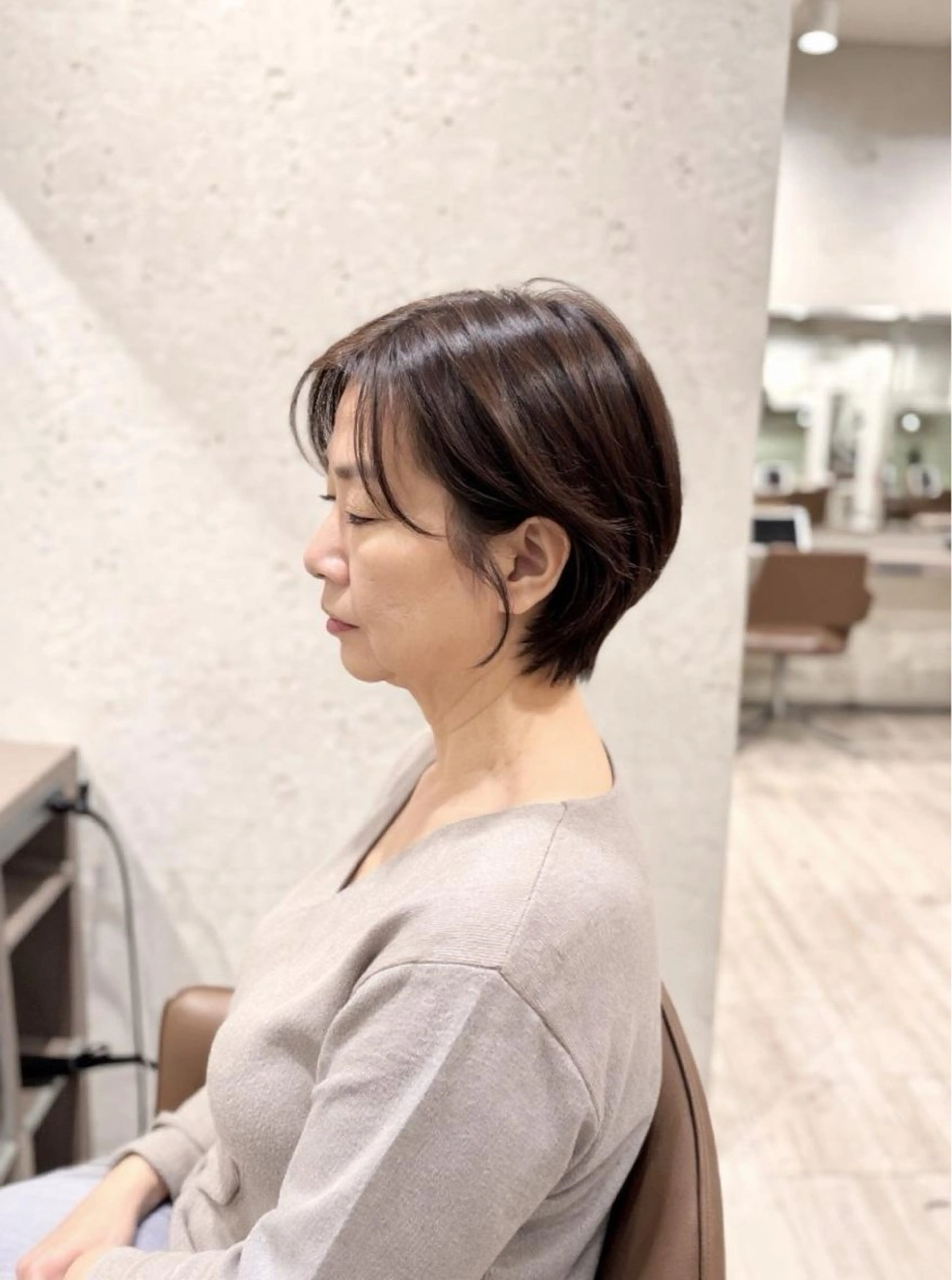 ショート 似合わせ／ショート 菊田のヘアスタイル