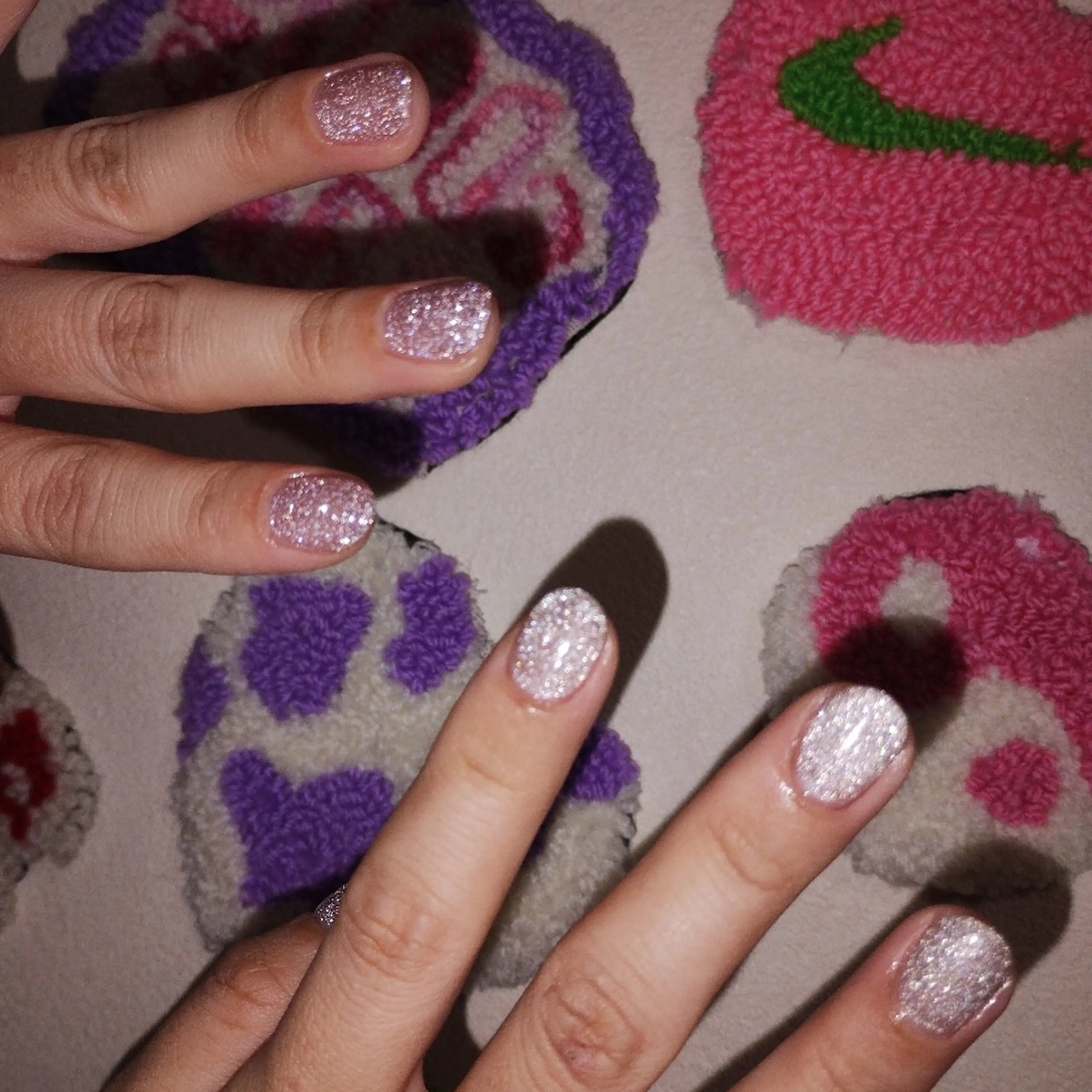 ネイル フラッシュネイル ワンカラーネイル ハンドネイル 424 nailsのネイルデザイン