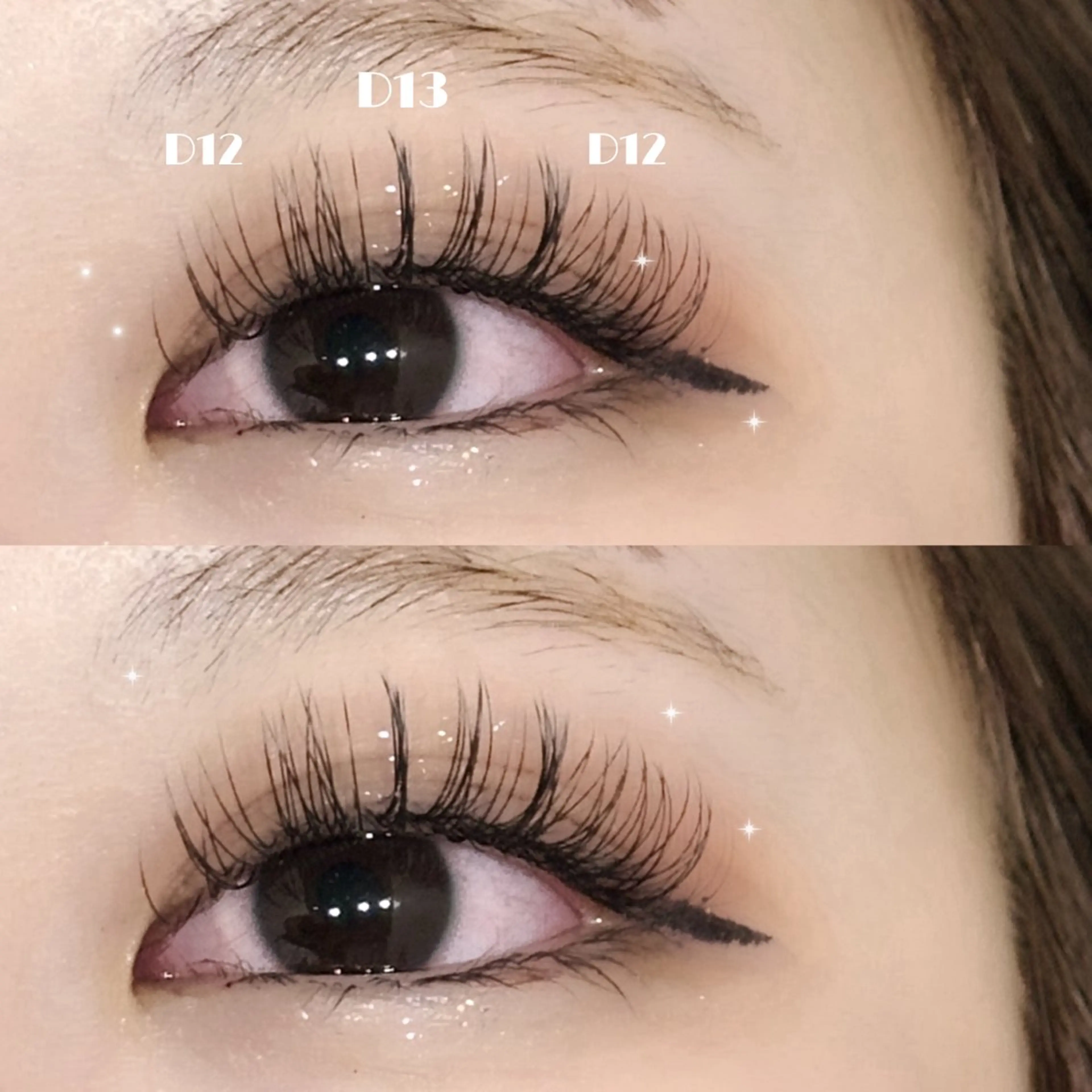 マツエク・マツパ Dカール マツエク REVE ˖ ࣪⭑ yamadaのマツエク・マツパデザイン