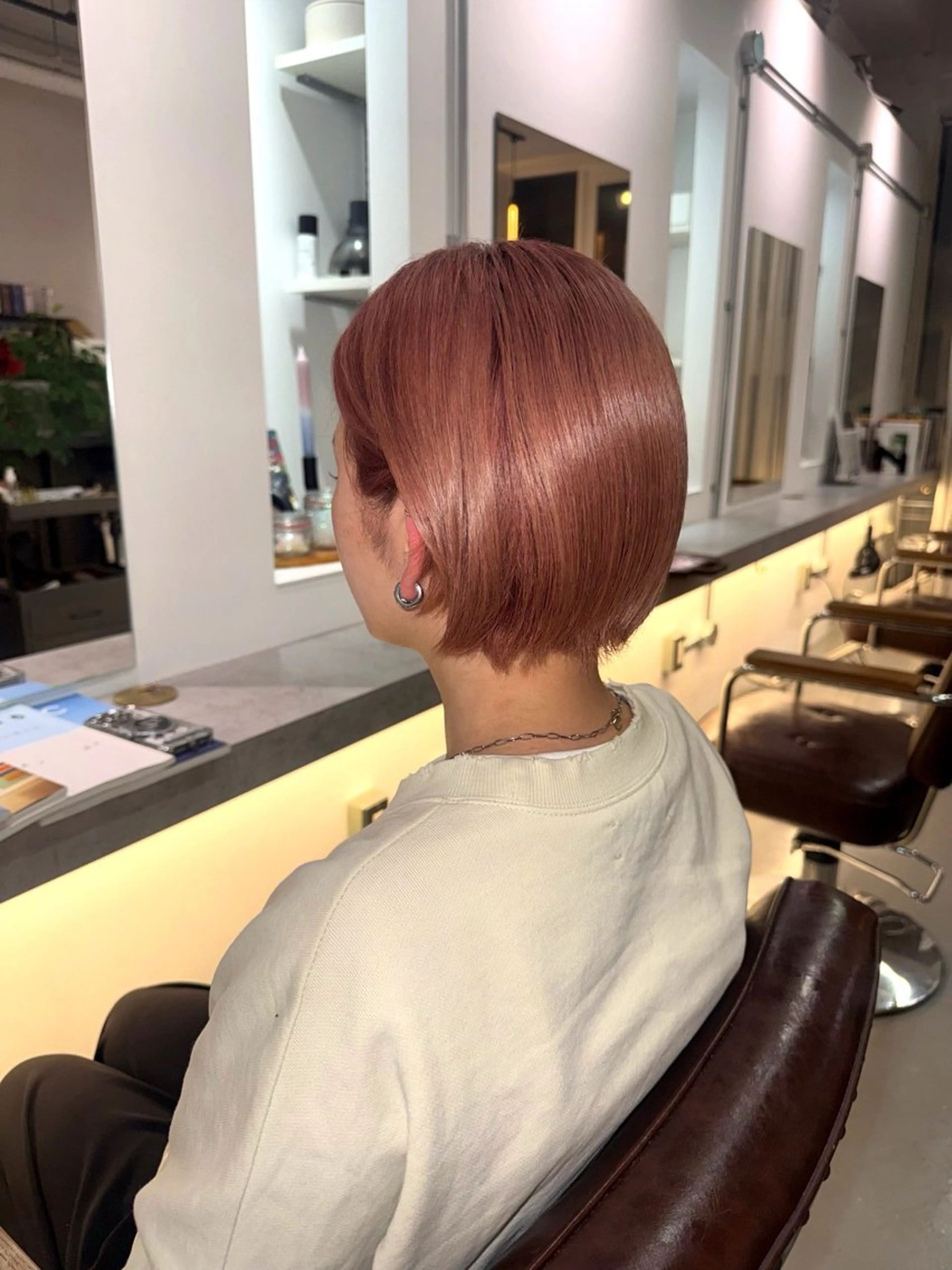 ショート カラー ヘアカラー Niina yuzuのヘアスタイル