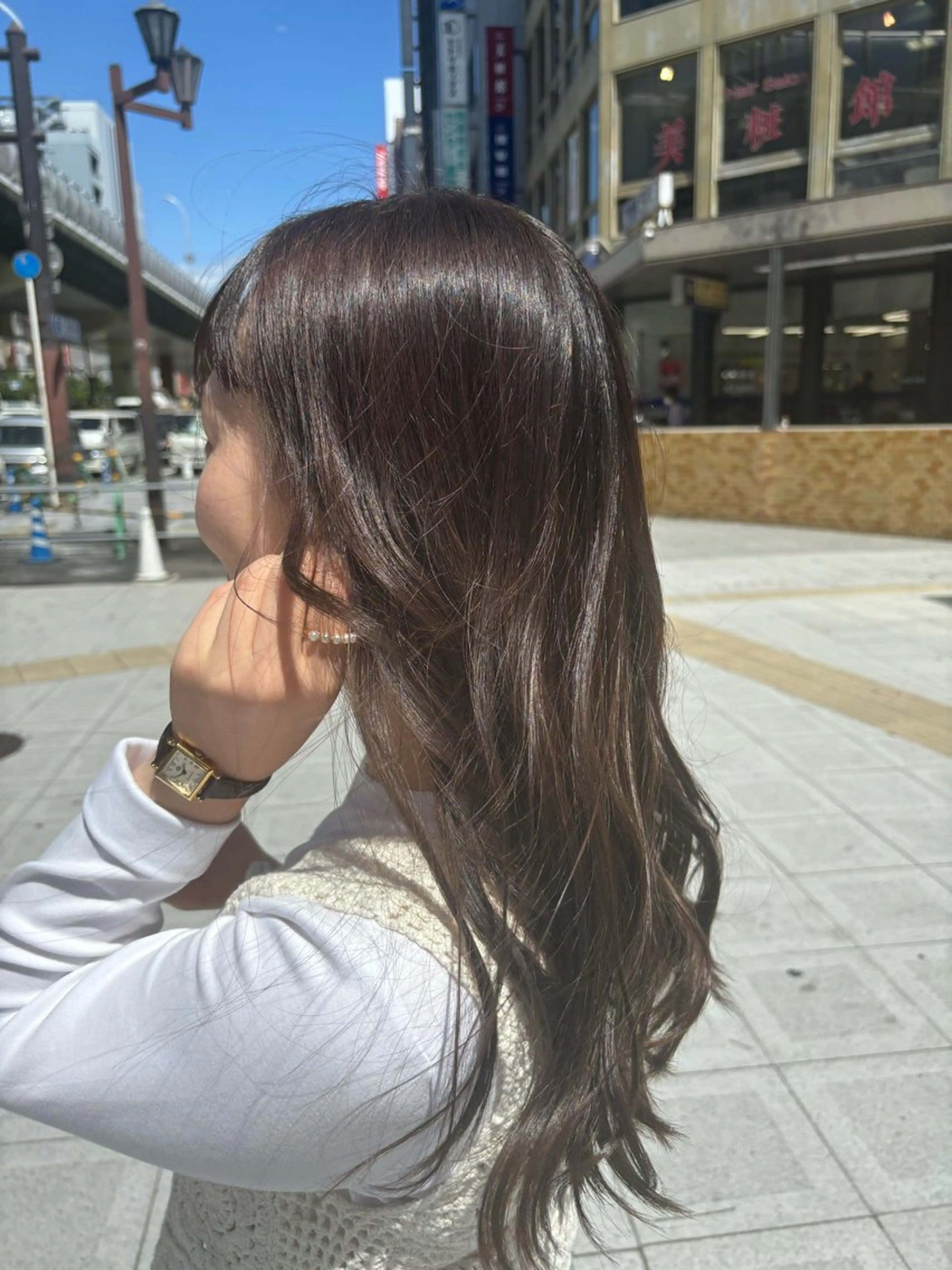 ロング ショート・ボブ✨南 津麦のヘアスタイル