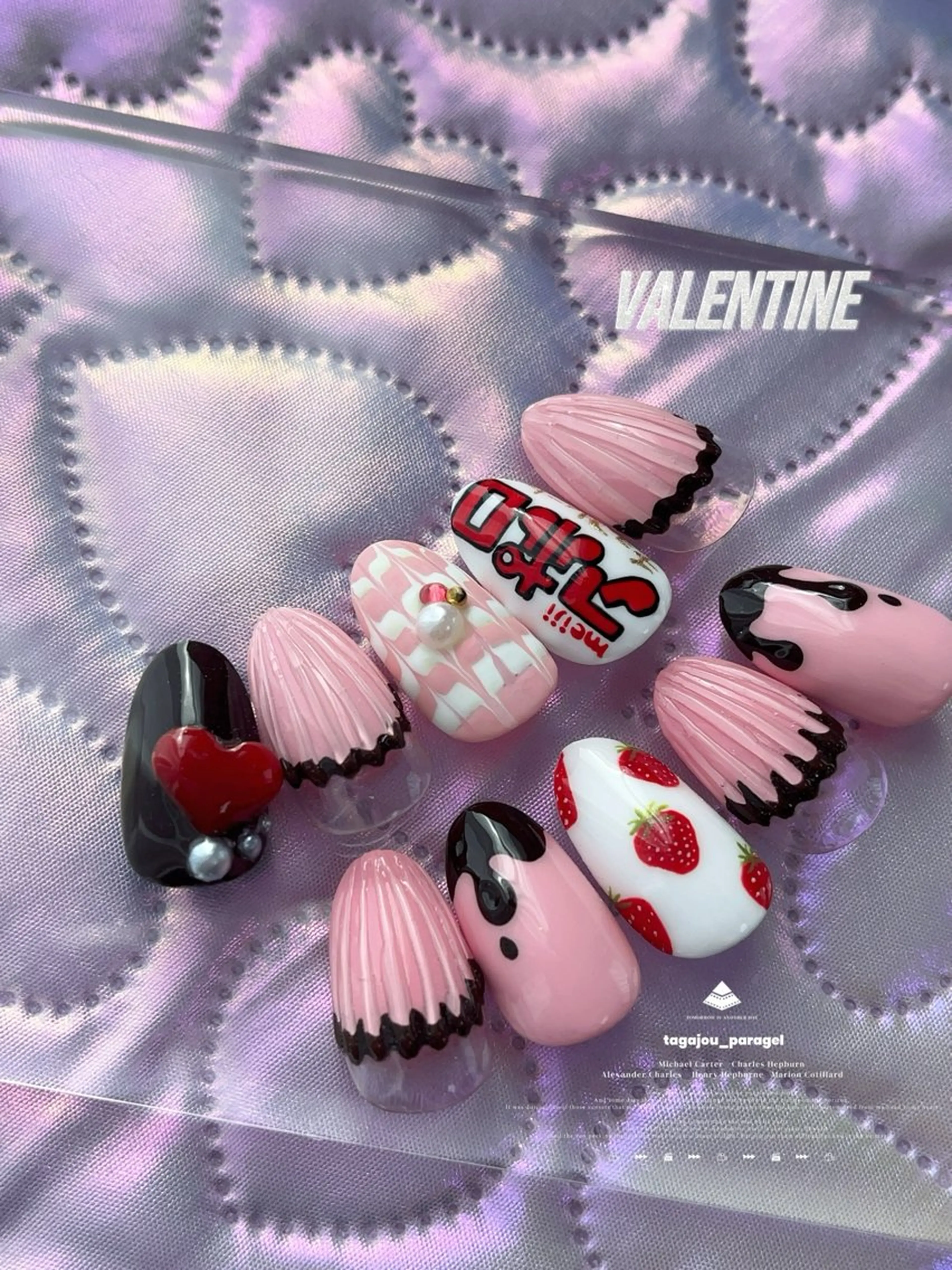 ネイル 多賀城 パラジェルのネイルデザイン