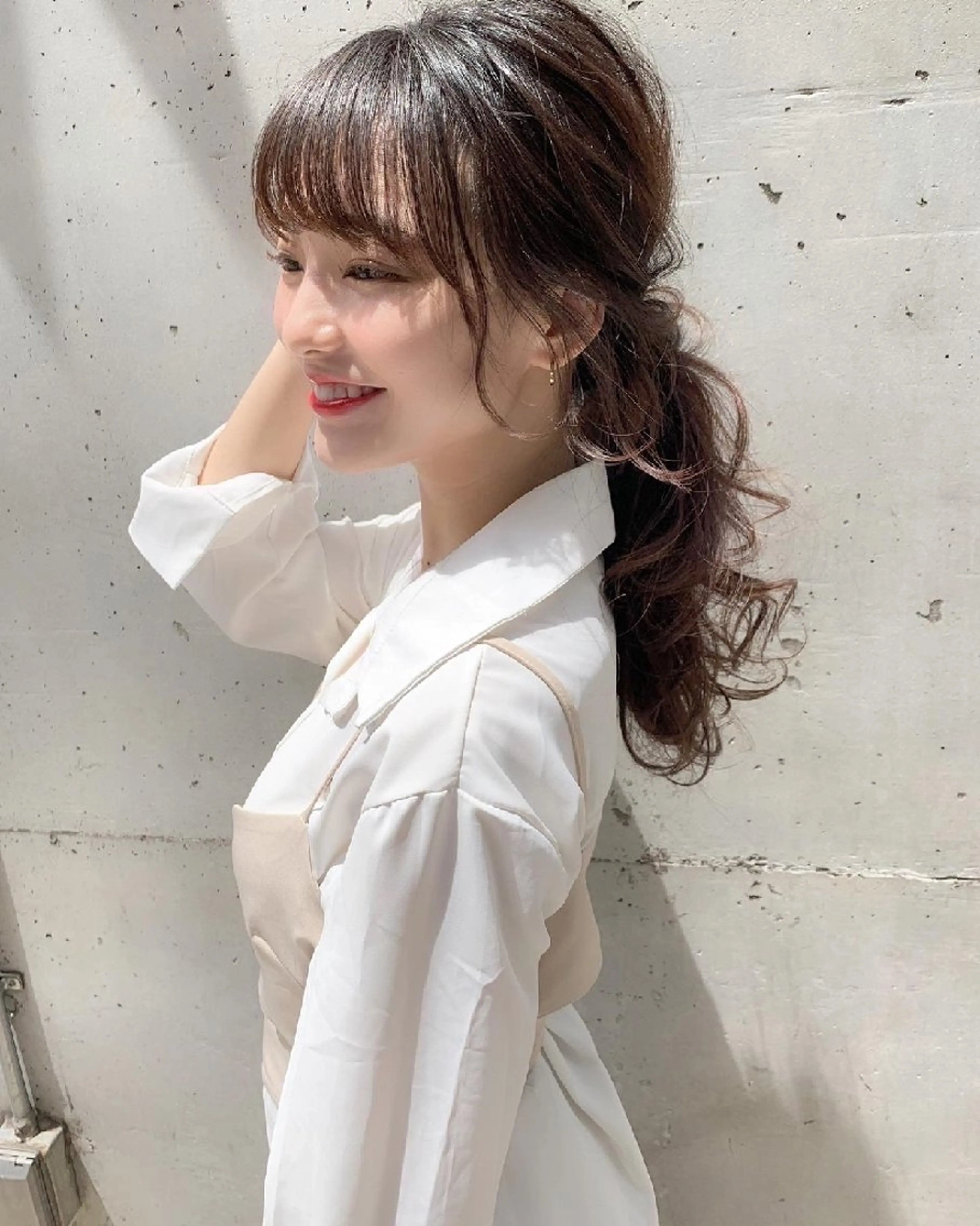 ロング カラー 佐藤 宏紀のヘアスタイル
