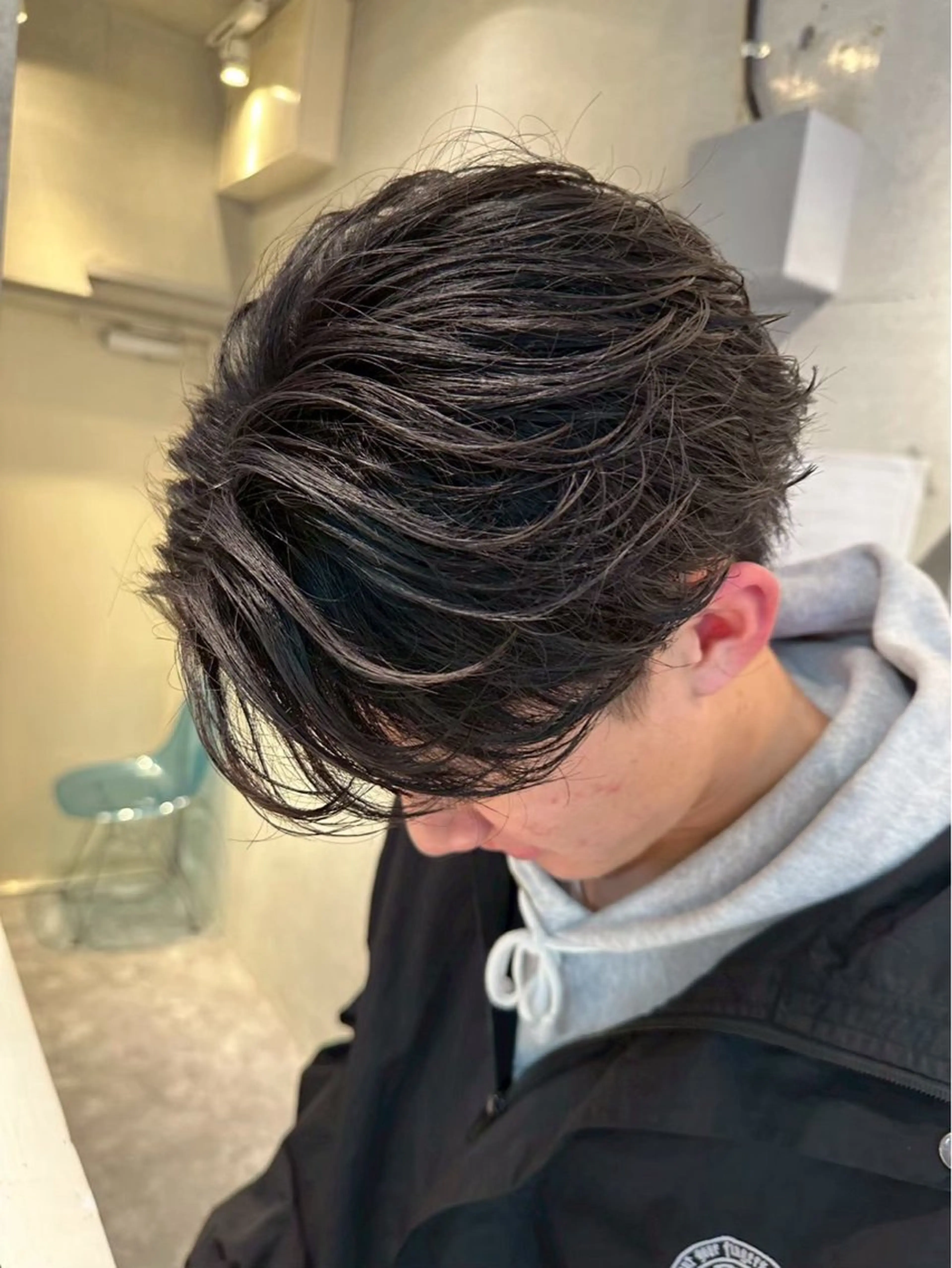 ミディアム メンズ 🔥ジャス/ メンズ特化美容師🔥のヘアスタイル