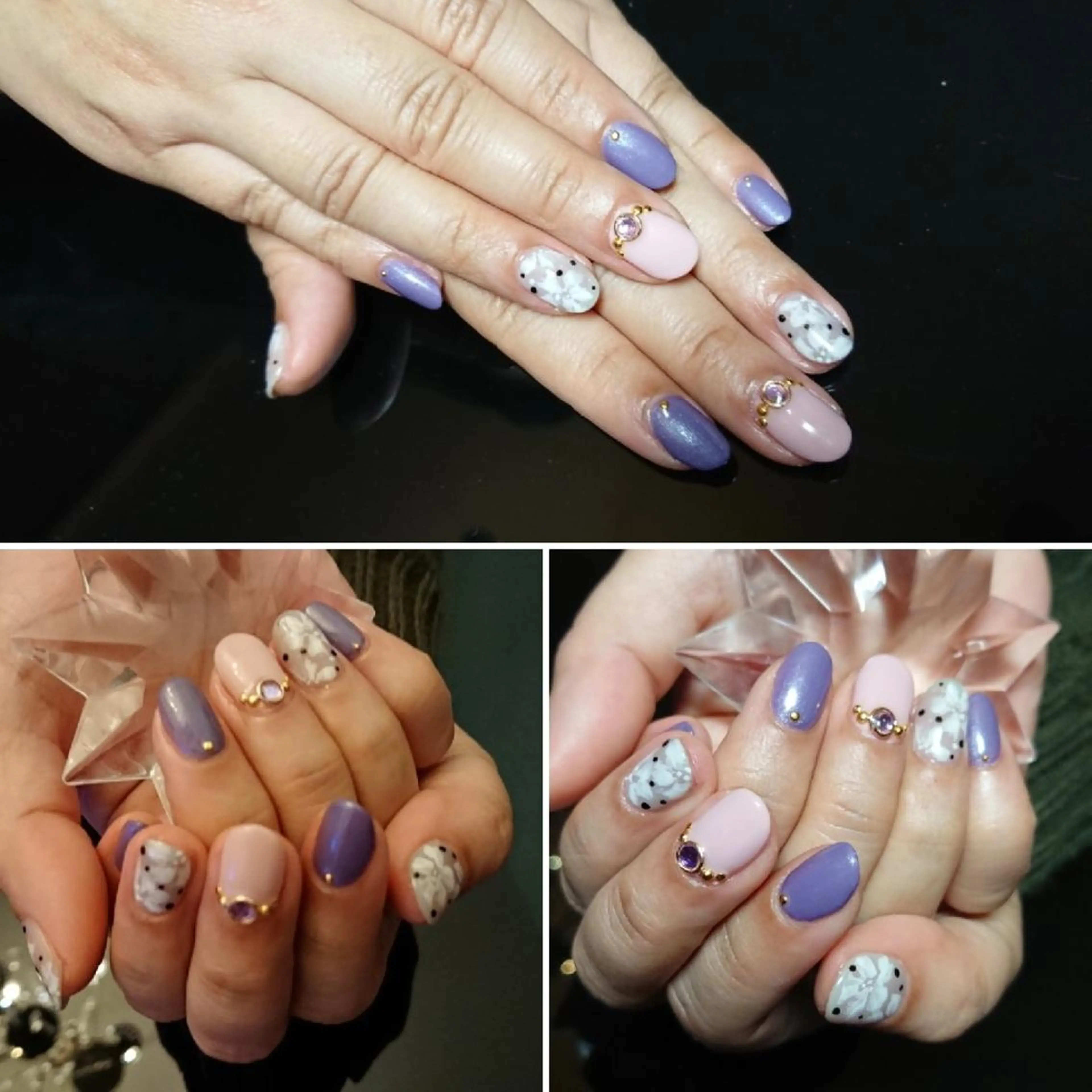 ネイル 持ち込み 平野 亜季のネイルデザイン